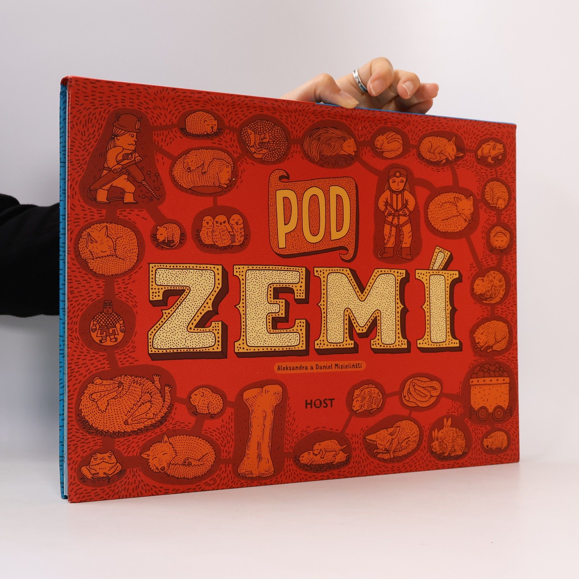 Aleksandra Mizielińska Pod zemí. Pod vodou