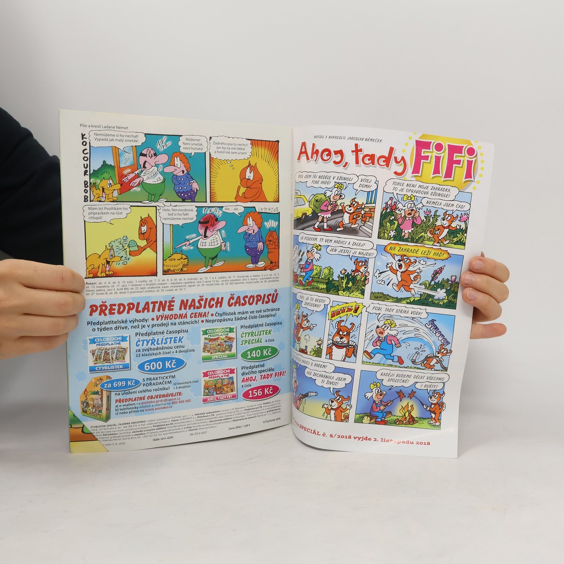 Autorenkollektiv Čtyřlístek Speciál 3/2018. Magická Amazonka