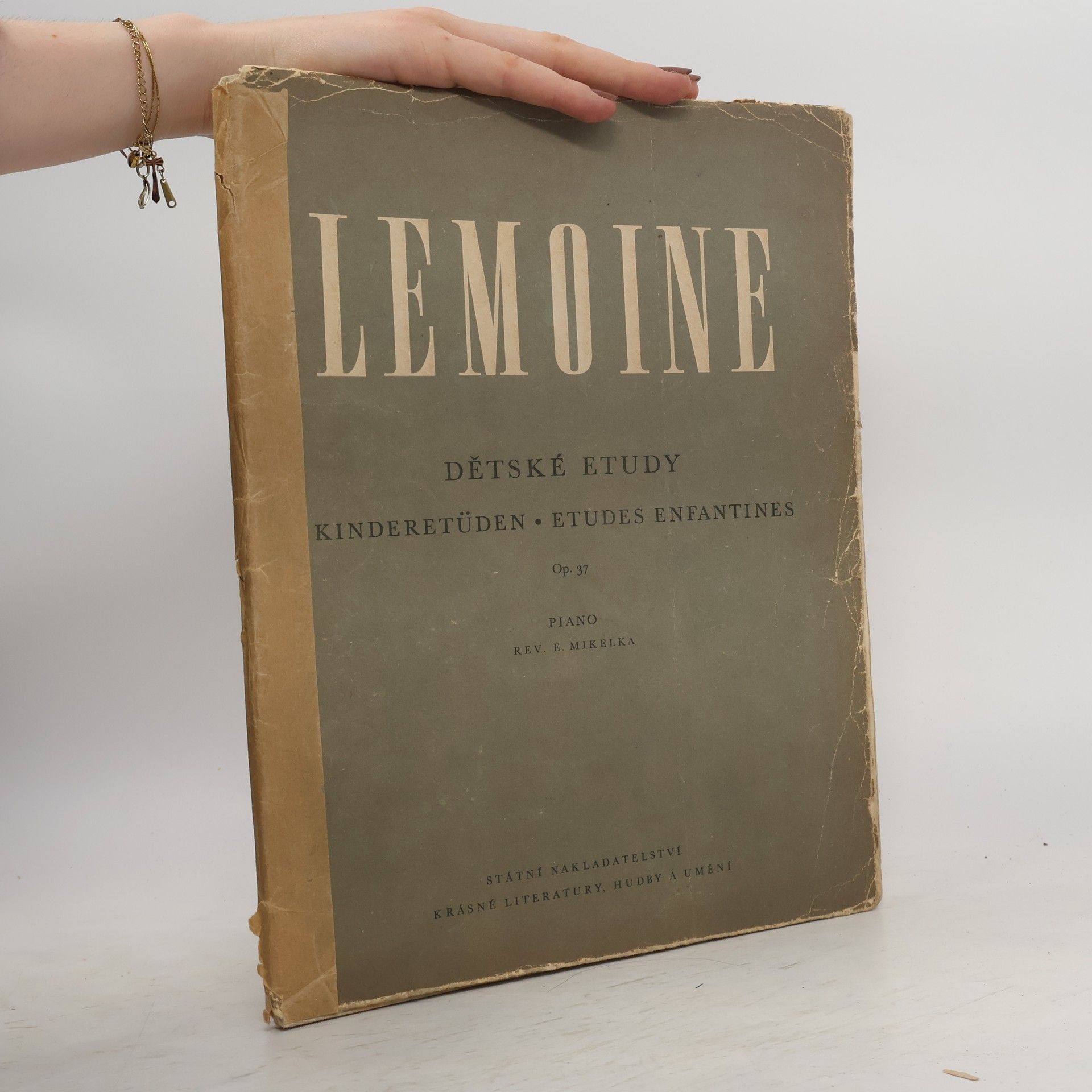 Antoine Henry Lemoine Dětské etudy op. 37