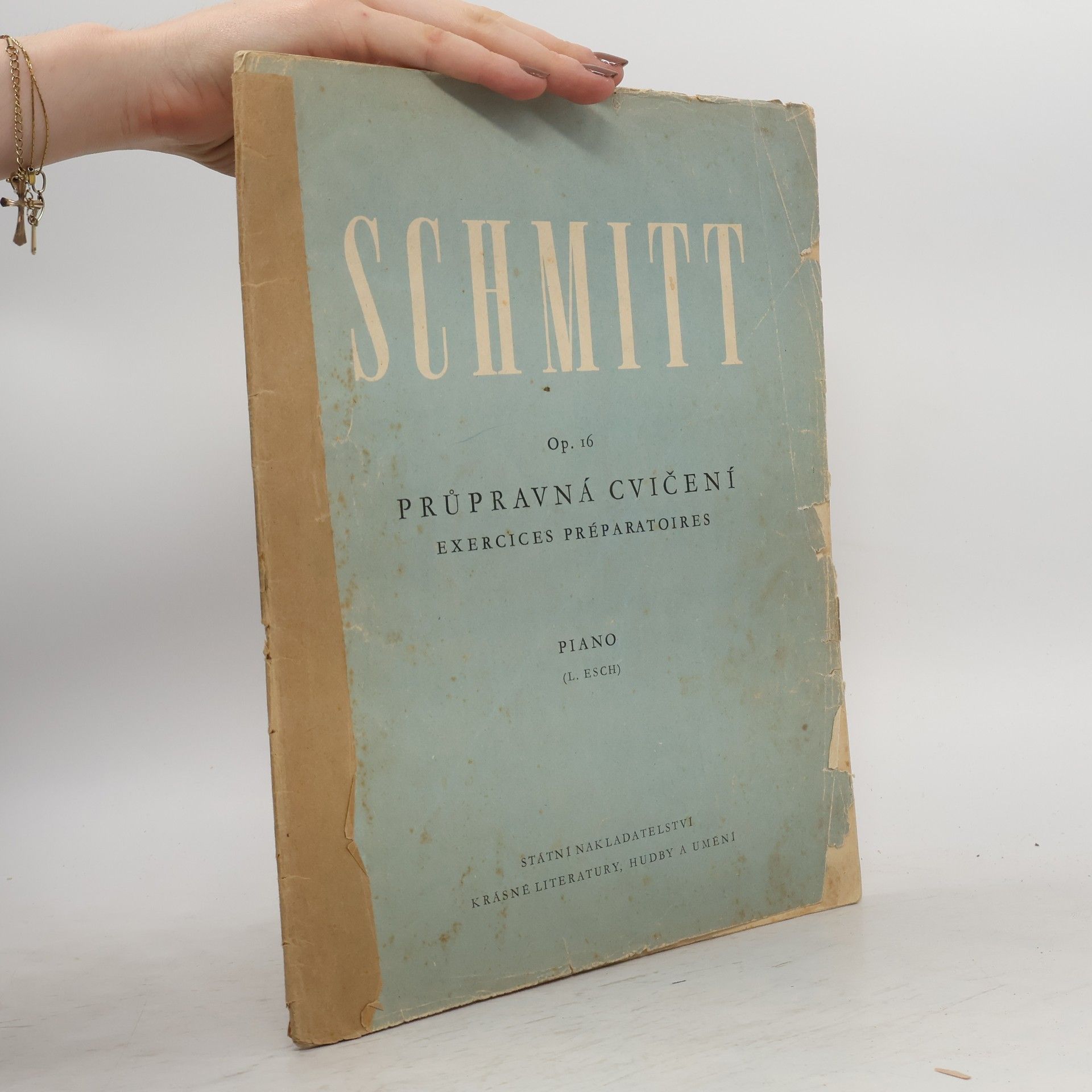 Aloys Schmitt Průpravná cvičení Op. 16 Piano