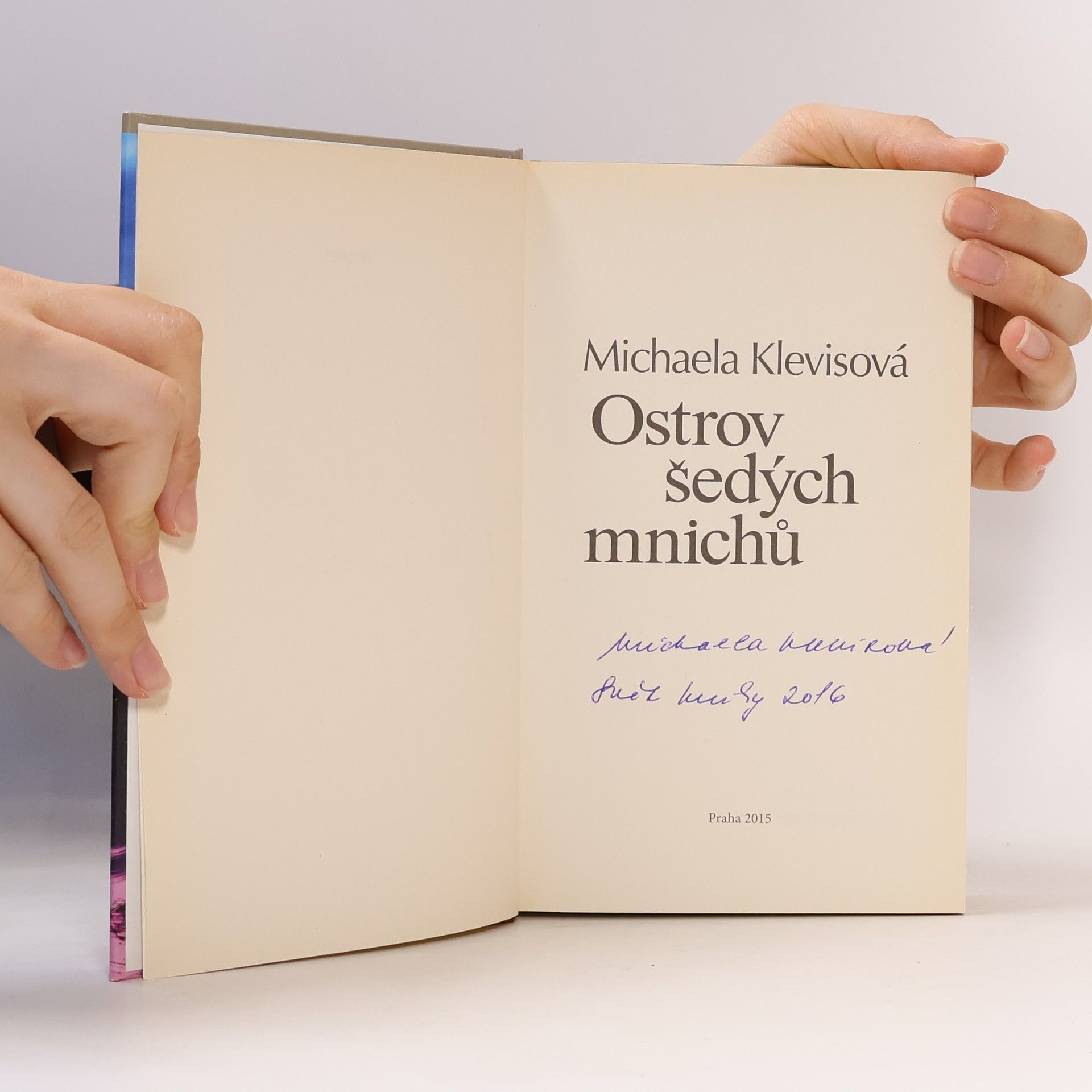 Michaela Klevisová Ostrov šedých mnichů