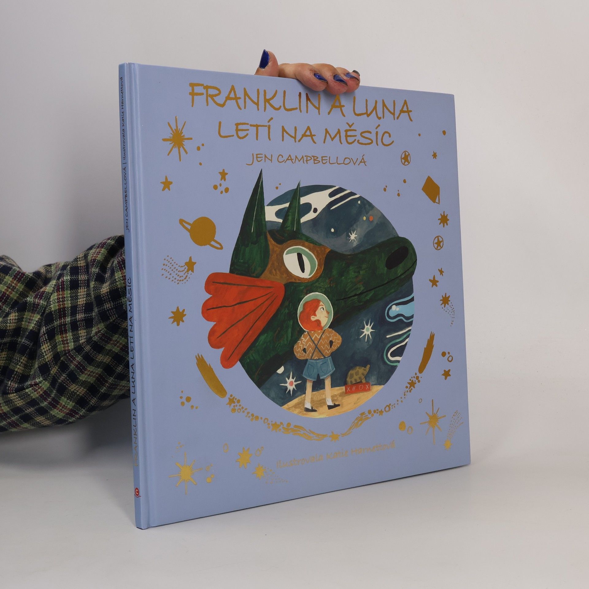 Jen Campbell Franklin a Luna letí na měsíc