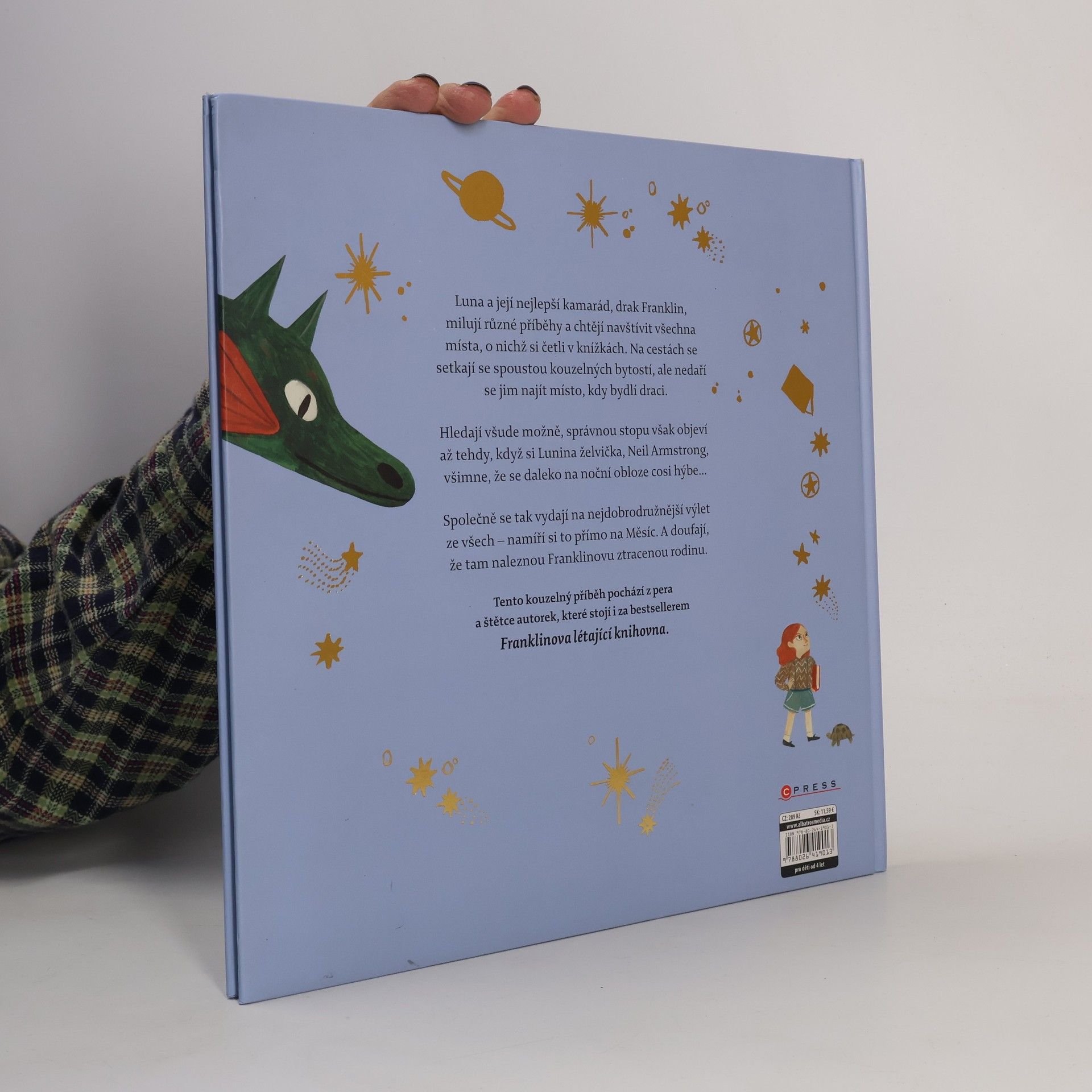 Jen Campbell Franklin a Luna letí na měsíc