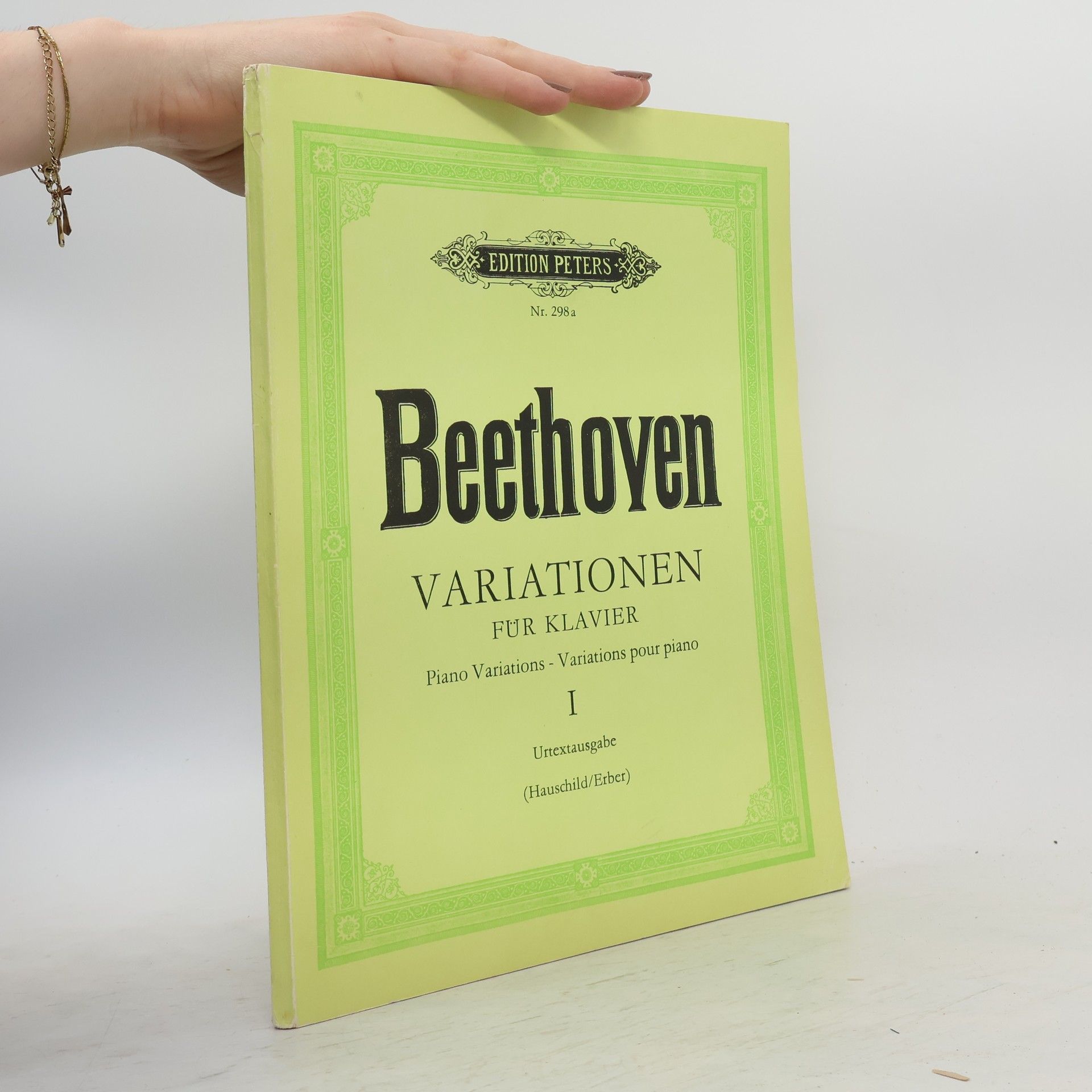 Ludwig van Beethoven Variationen für Klavier zu zwei Händen (Band I)