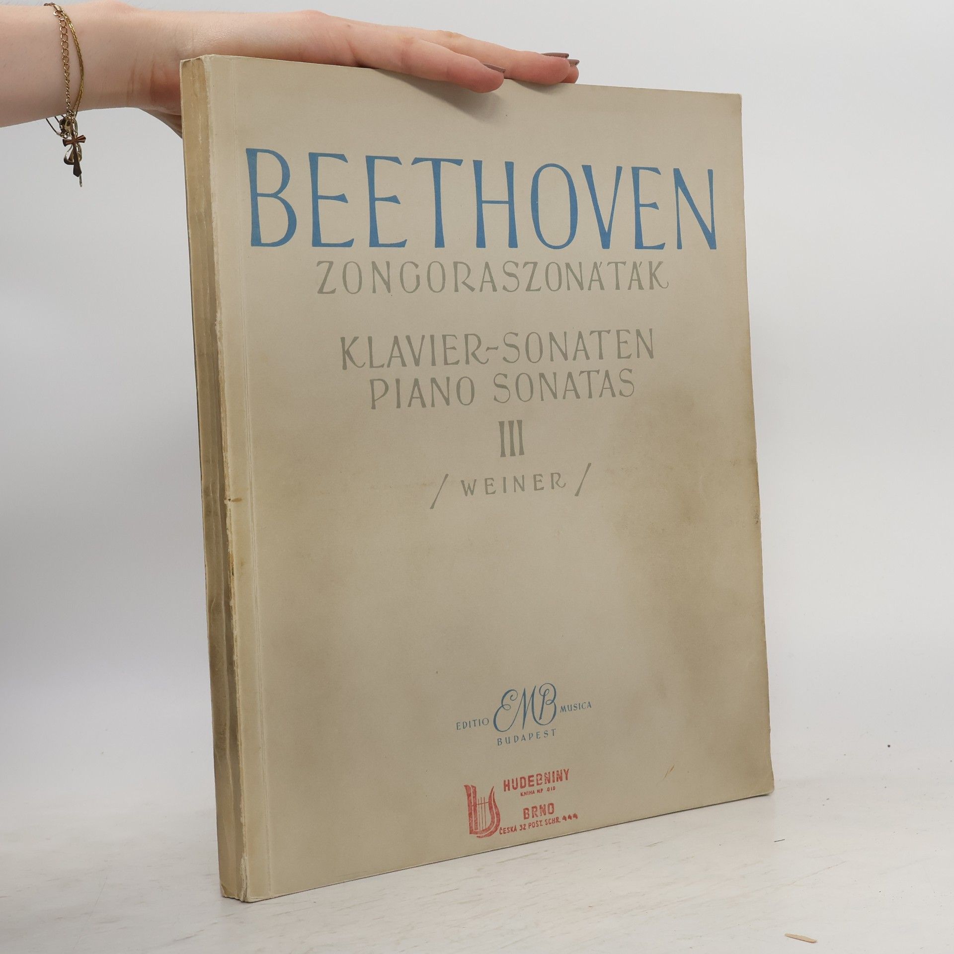Autores varios Beethoven zongoraszonatak
