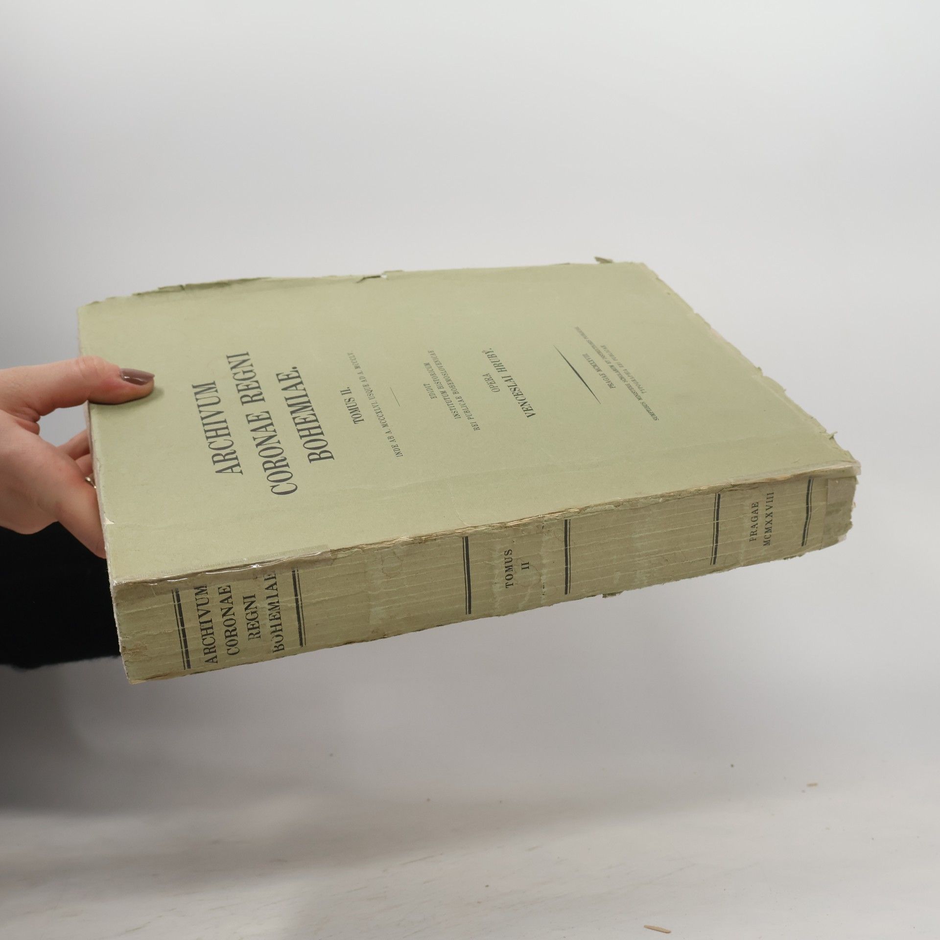 Venceslai Hrubý Archivum coronae Regni bohemiae