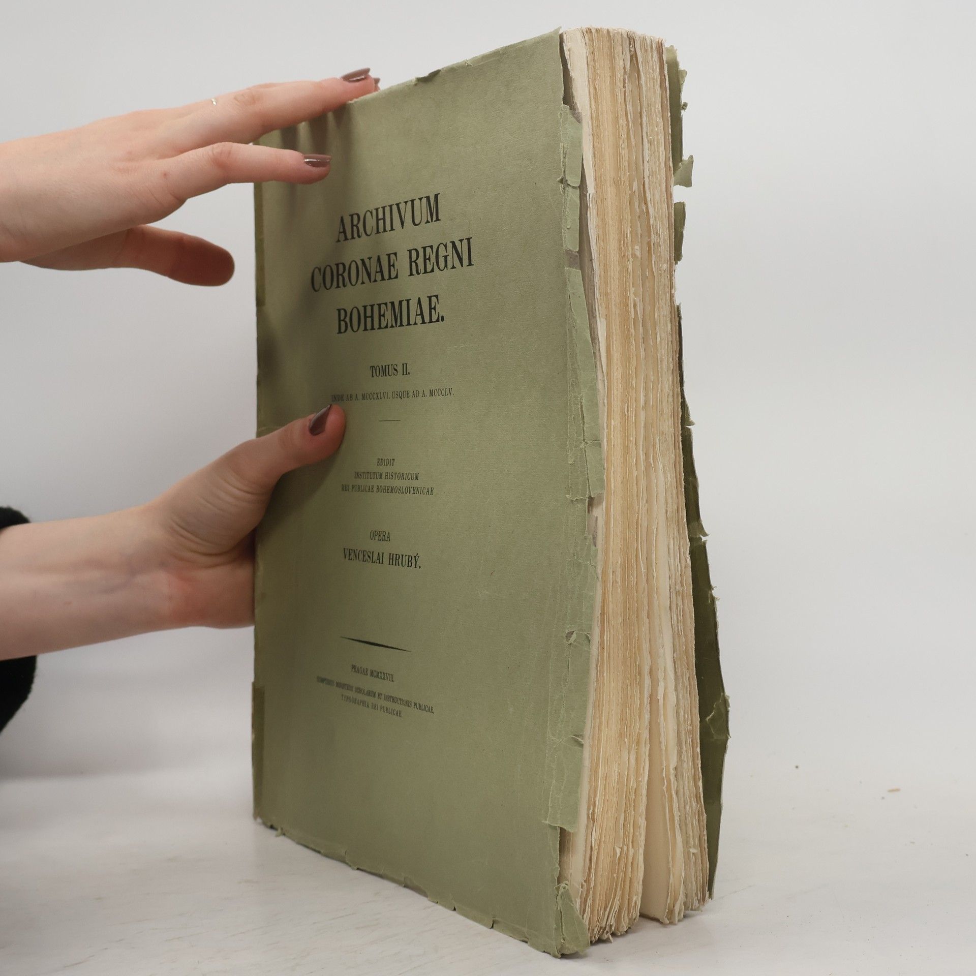 Venceslai Hrubý Archivum coronae Regni bohemiae