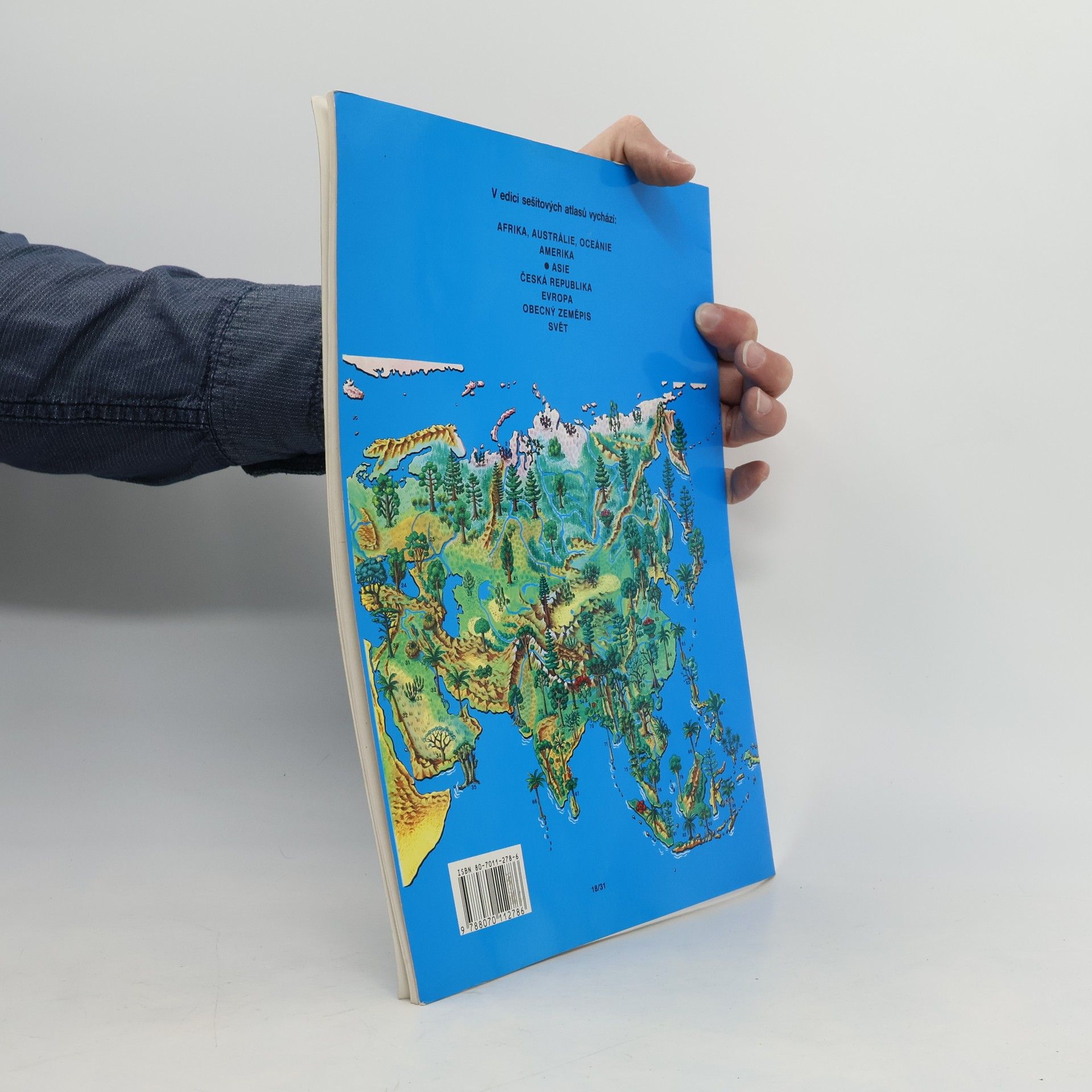 Autorenkollektiv Asie. Sešitové atlasy pro základní školy