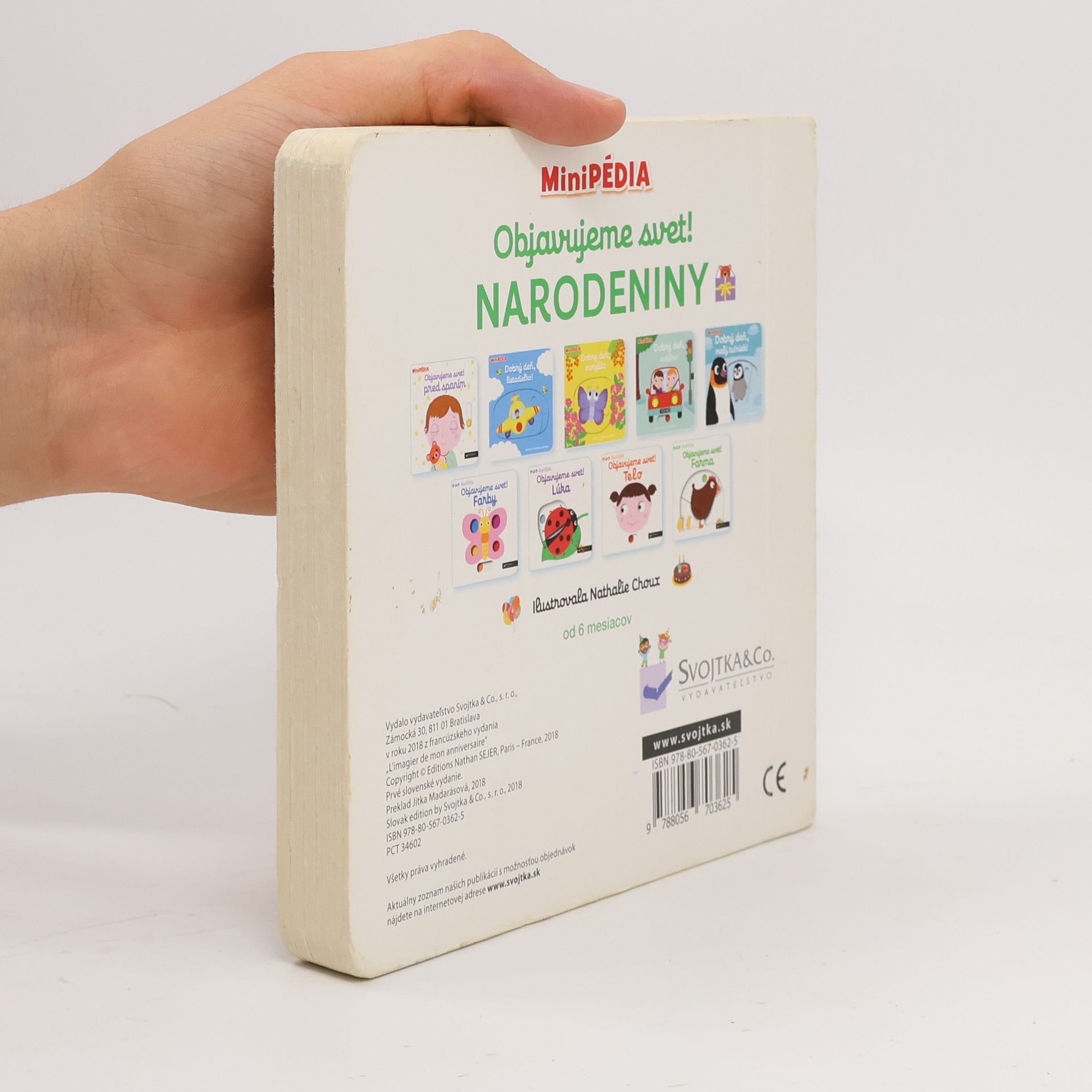 Nathalie Choux MiniPÉDIA – Objavujeme svet! Narodeniny