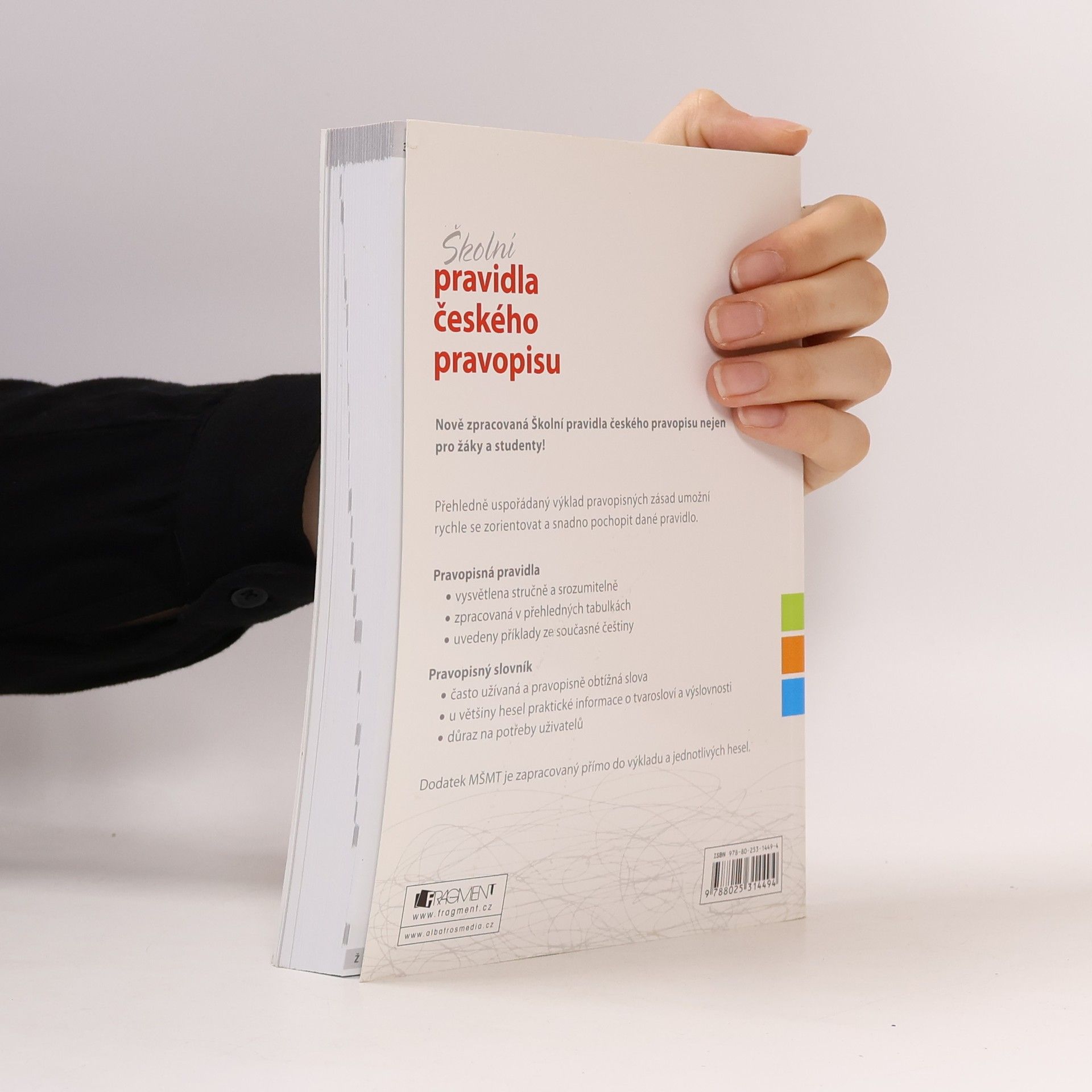 Marie Sochrová Školní pravidla českého pravopisu