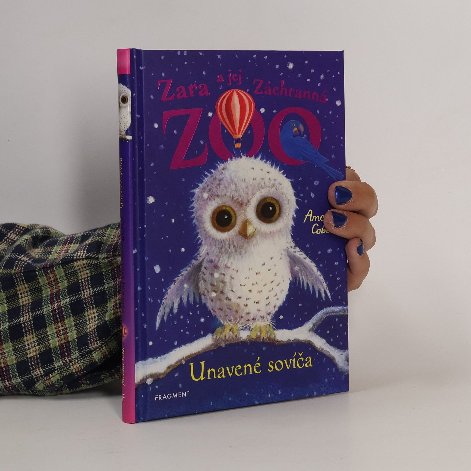 Amelia Cobb Zara a jej Záchranná zoo. Unavené sovíča
