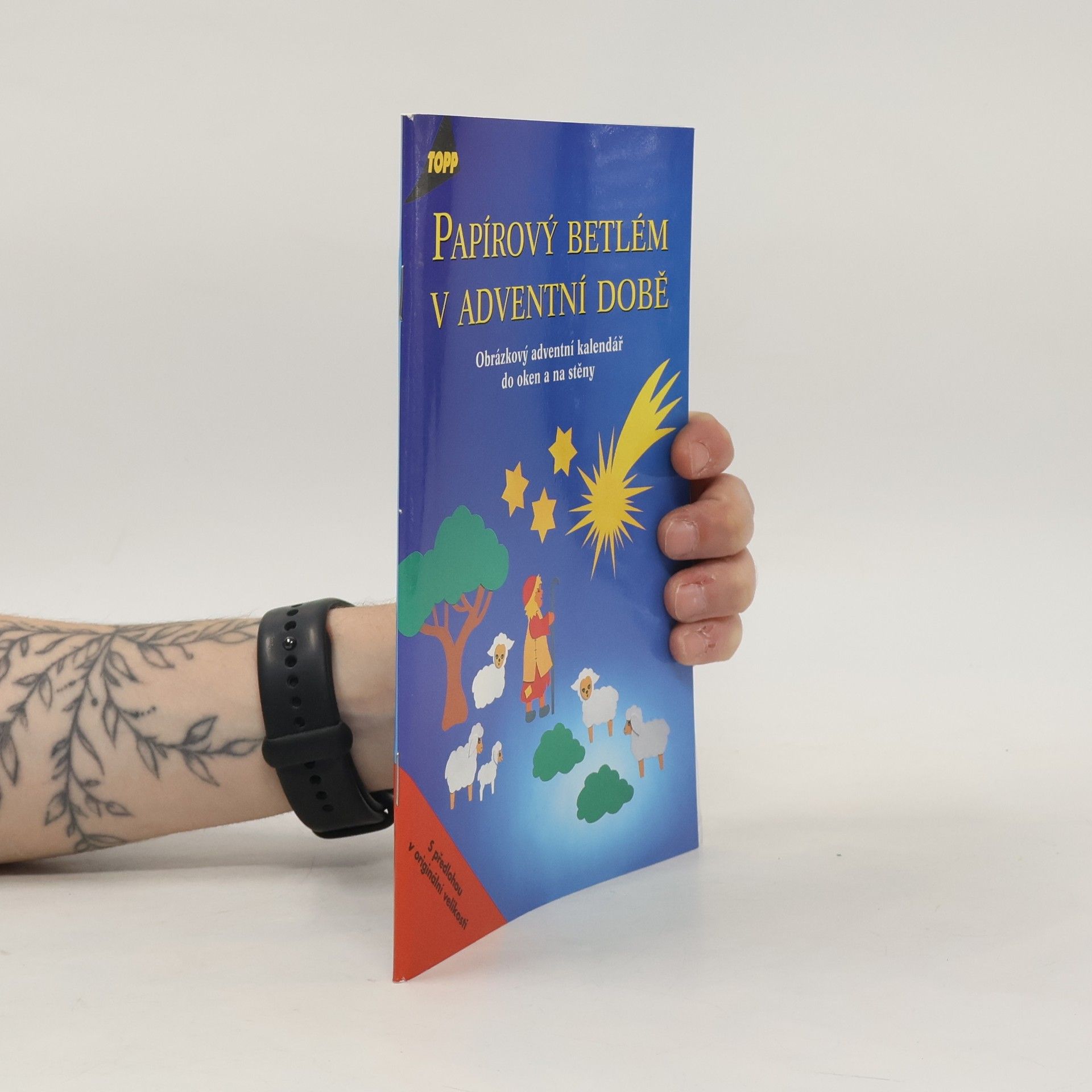 Kolektiv autorů Papírový betlém v adventní době