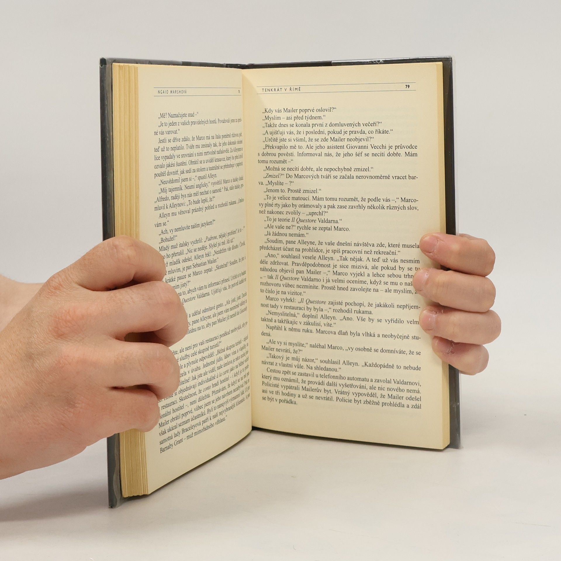 Ngaio Marsh Tenkrát v Římě