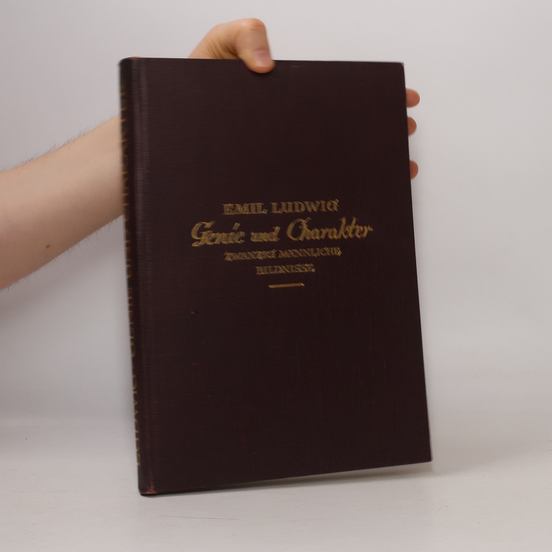 Emil Ludwig Genie und Charakter
