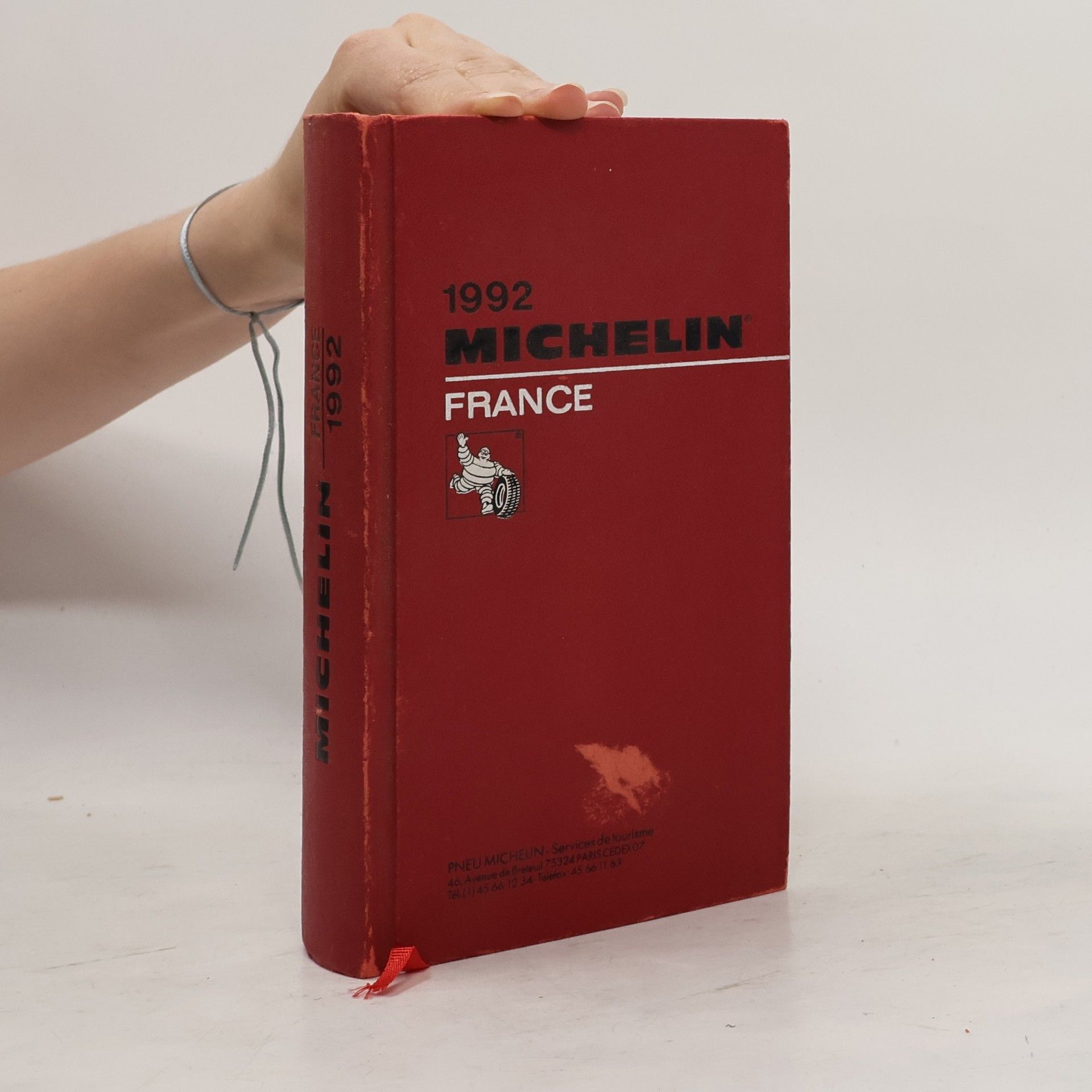 Michelin Red Hotel & Restaurant Guides: Michelin France 1992