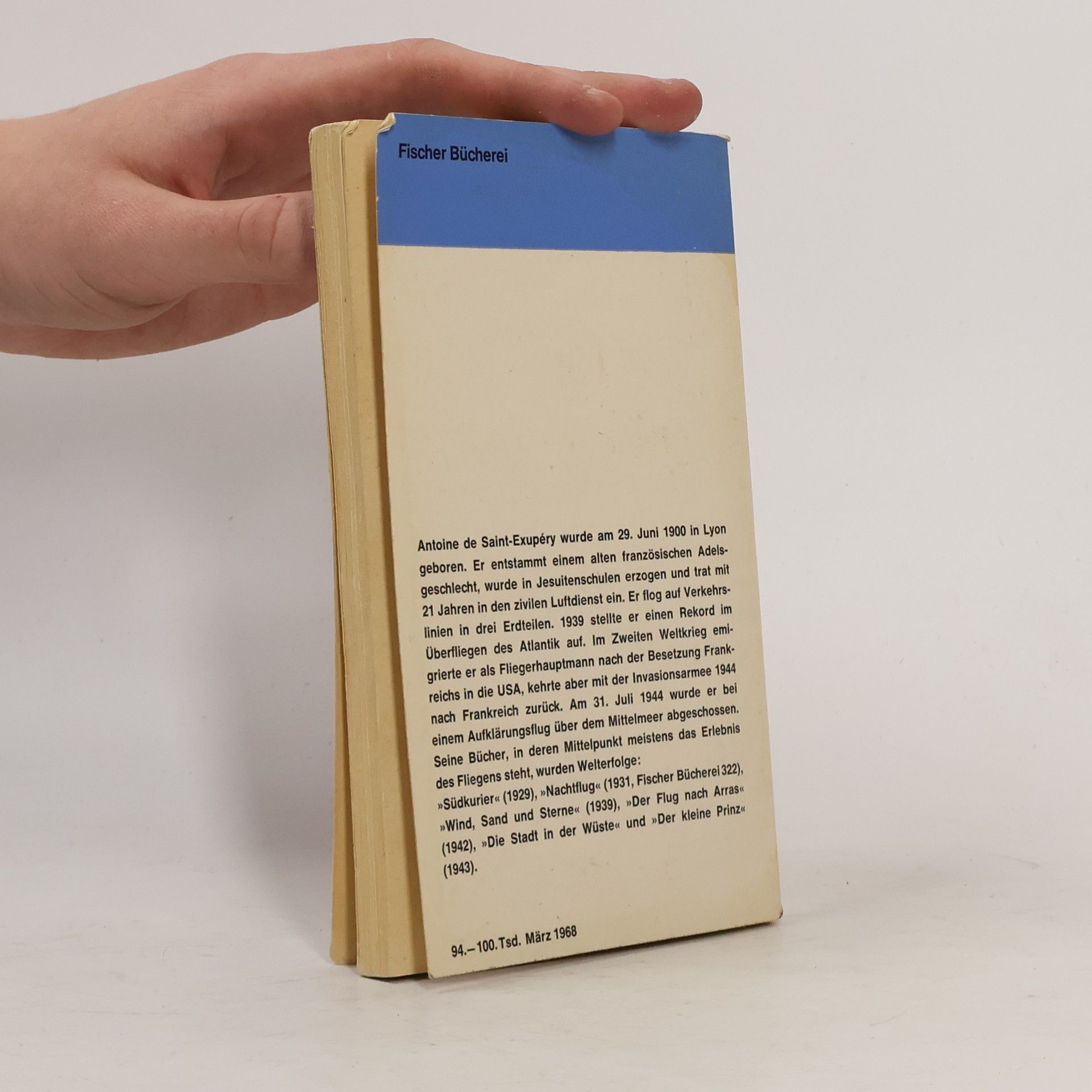Antoine de Saint-Exupéry Südkurier Frühe Schriften