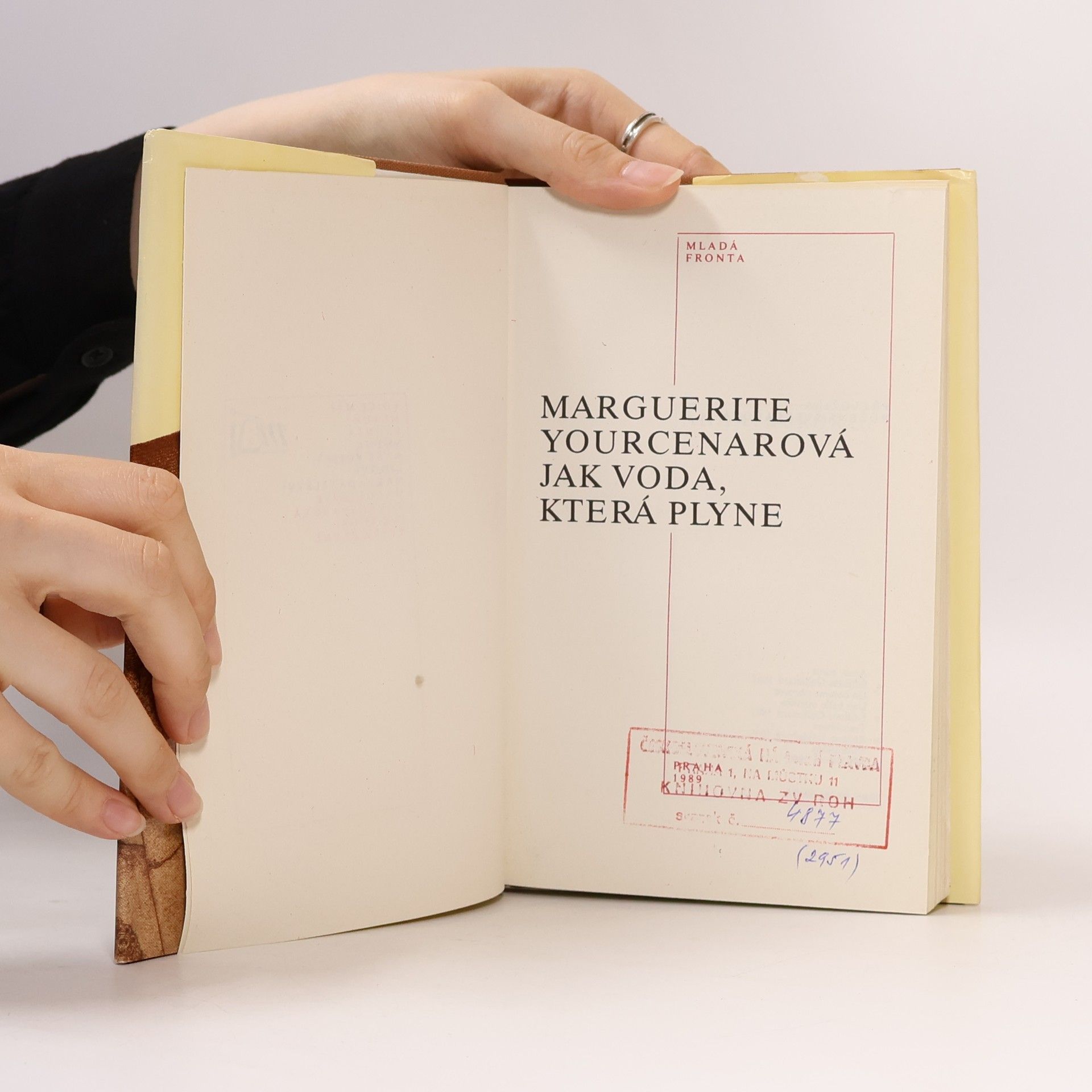 Marguerite Yourcenar Jak voda, která plyne