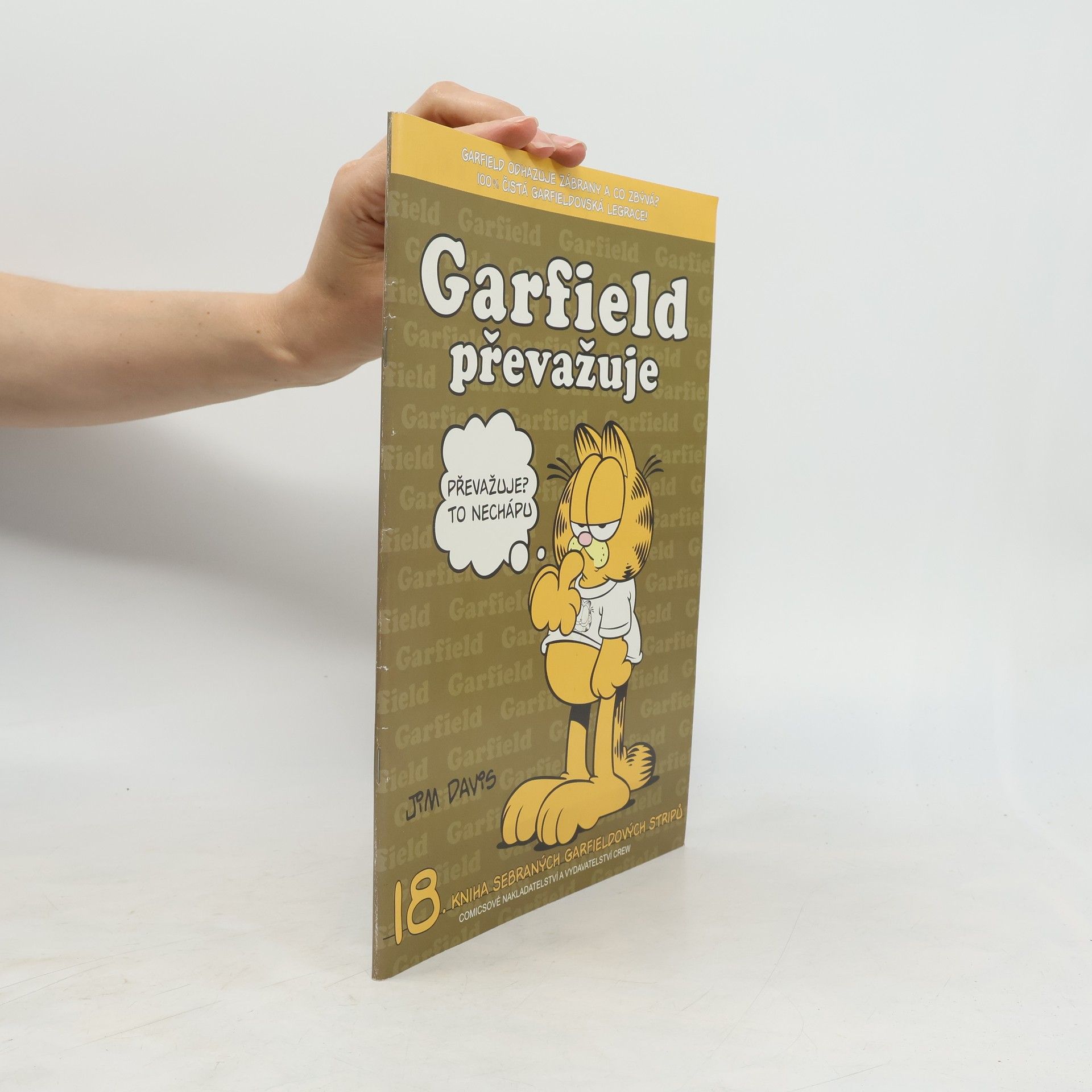 Jim Davis Garfield převažuje 18