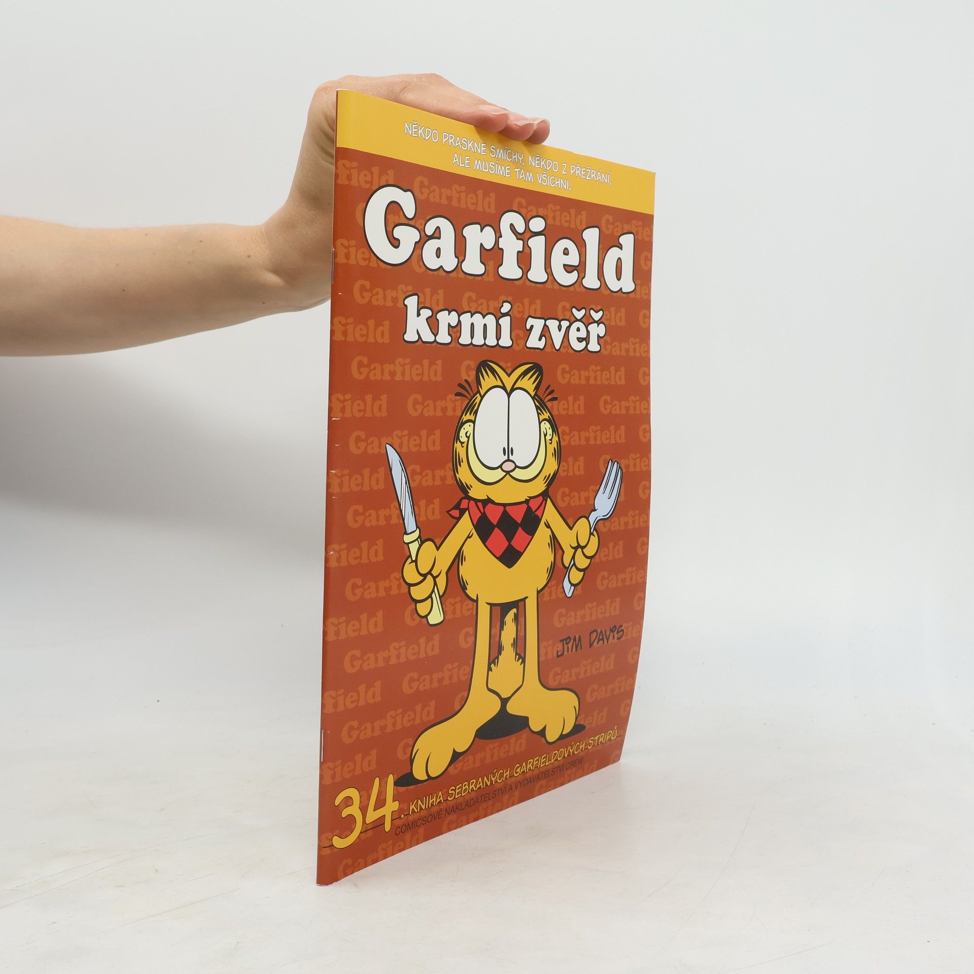 Jim Davis Garfield krmí zvěř