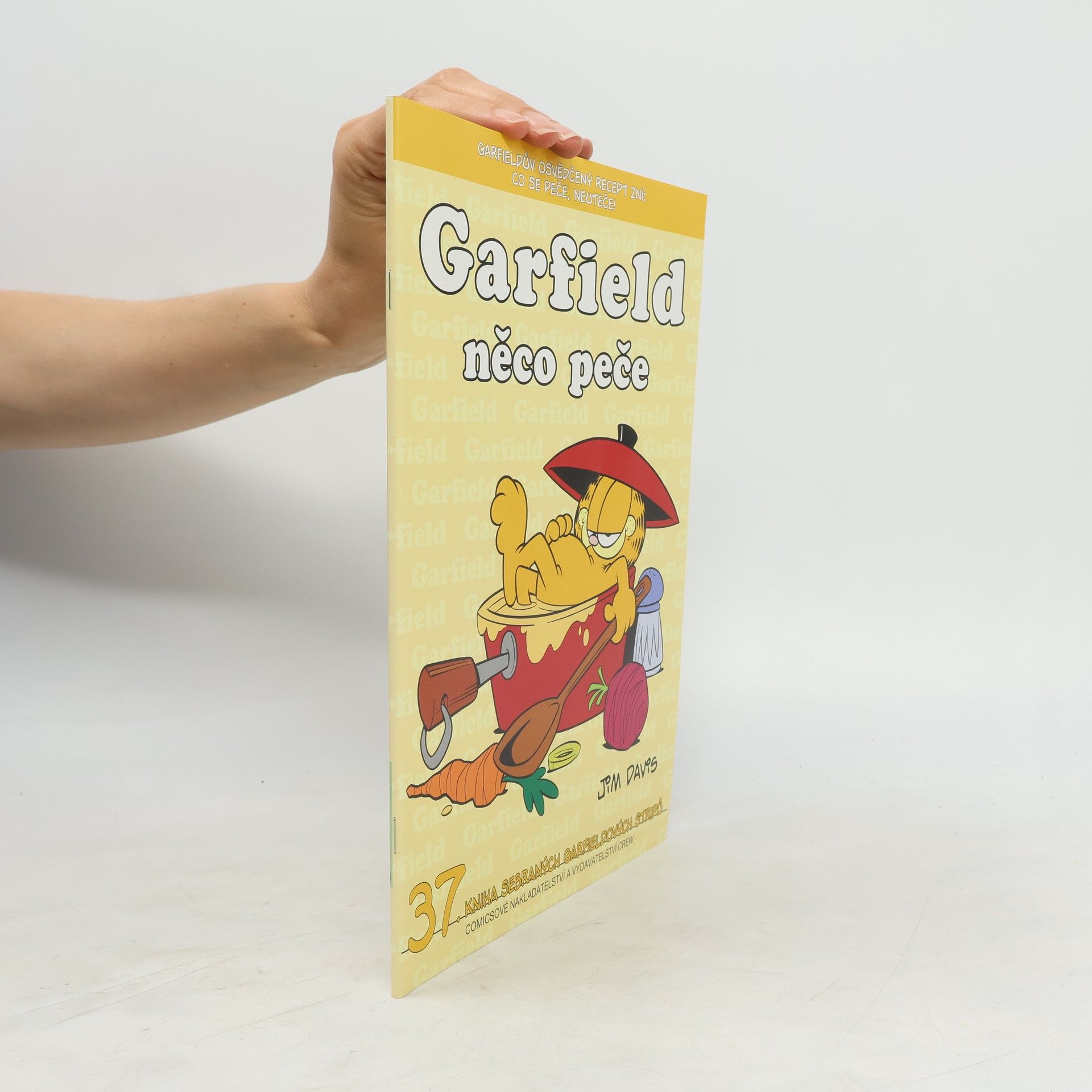 Jim Davis Garfield něco peče