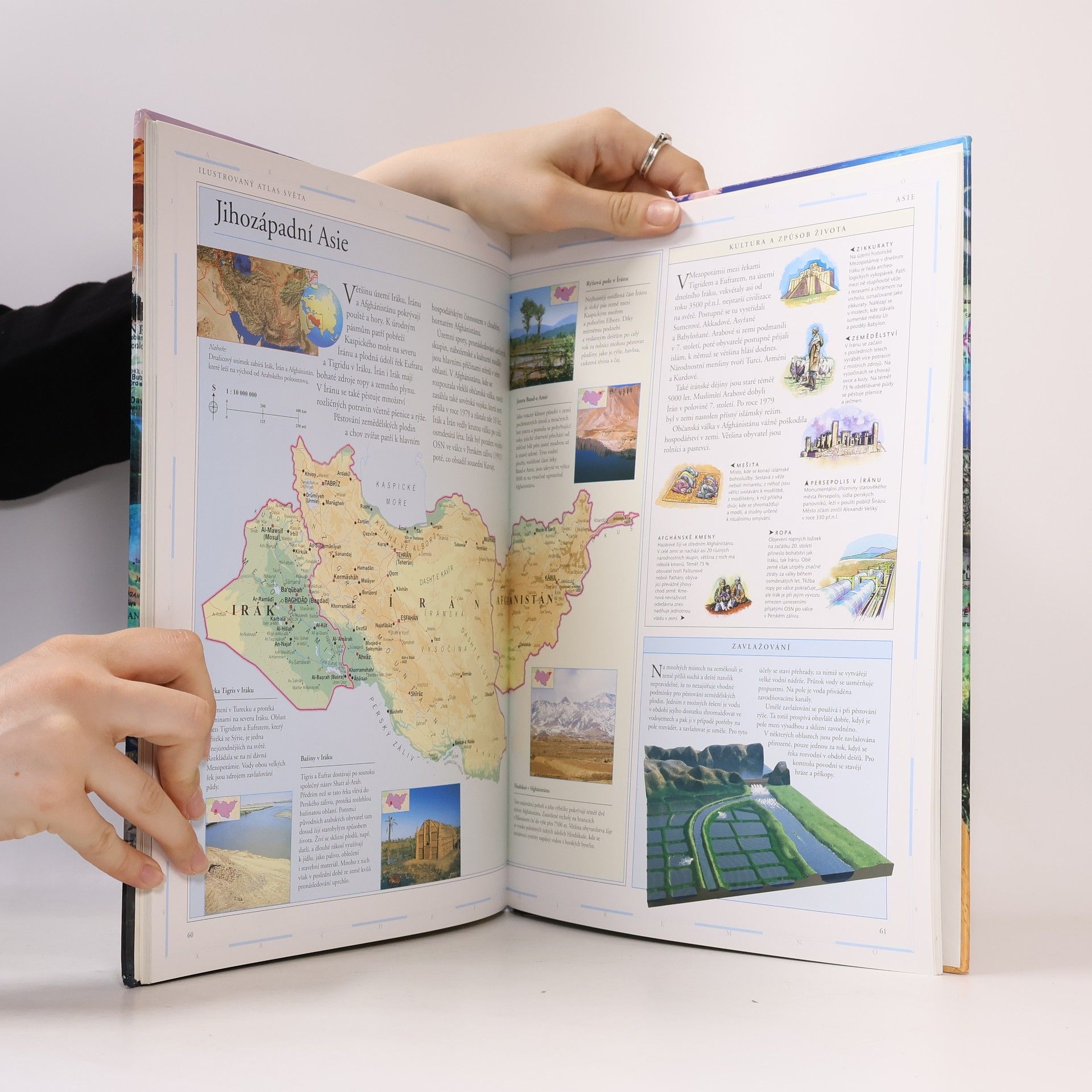 Elisabeth Sackett Ilustrovaný atlas světa svět v obrazech