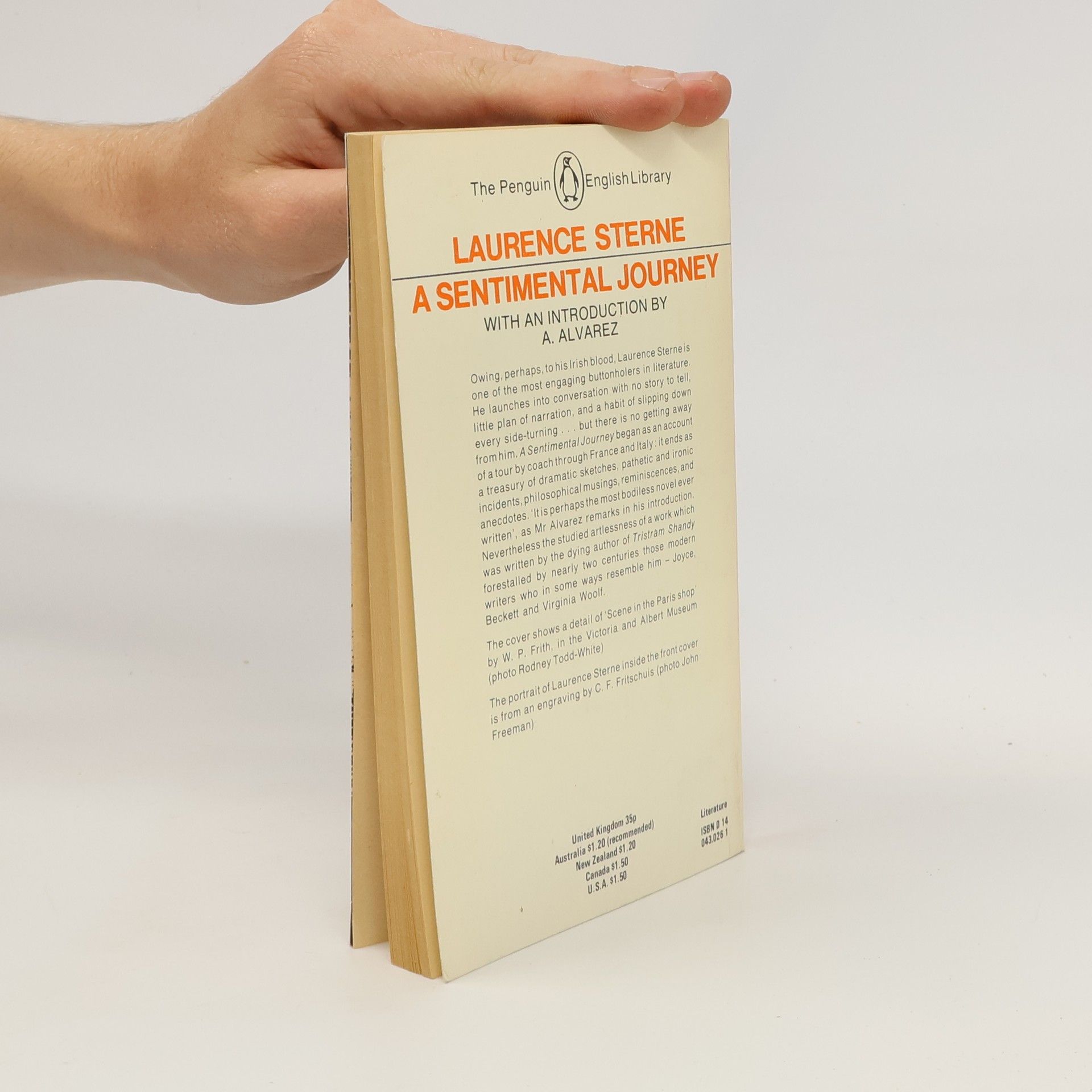 Laurence Sterne A Sentimental Journey