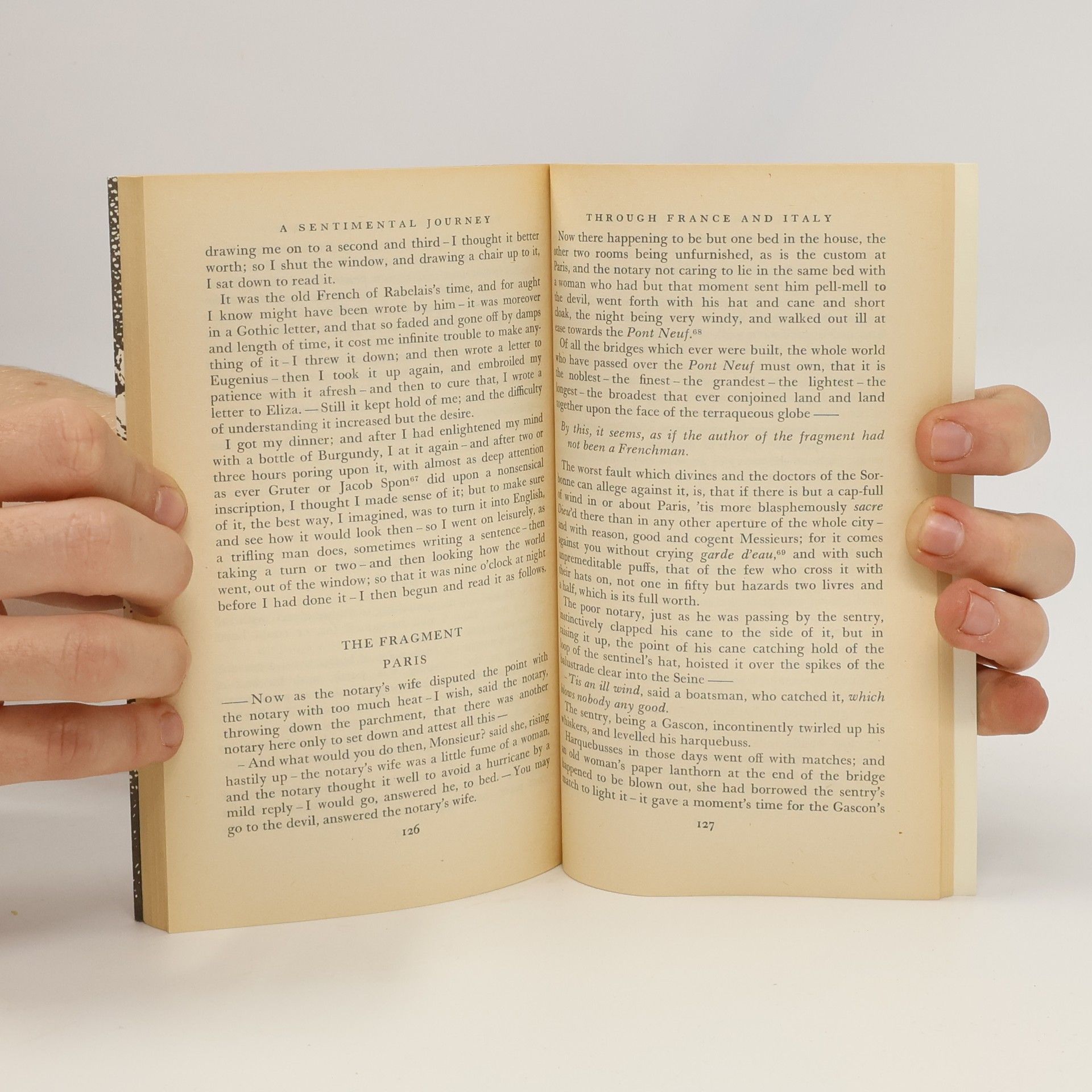 Laurence Sterne A Sentimental Journey