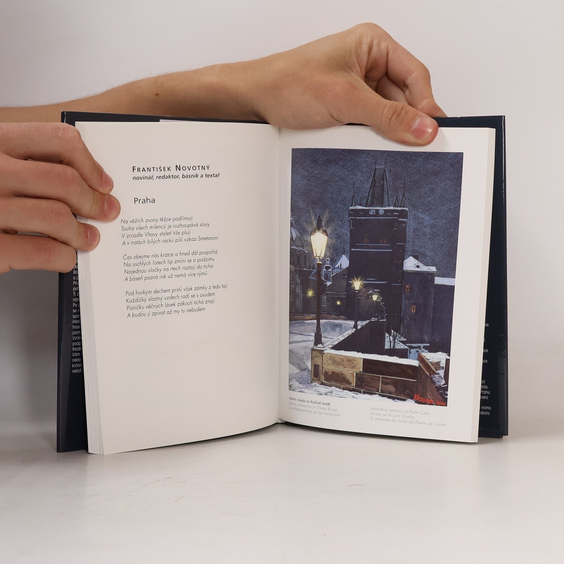 Robert Kessner Intimní doteky Prahy
