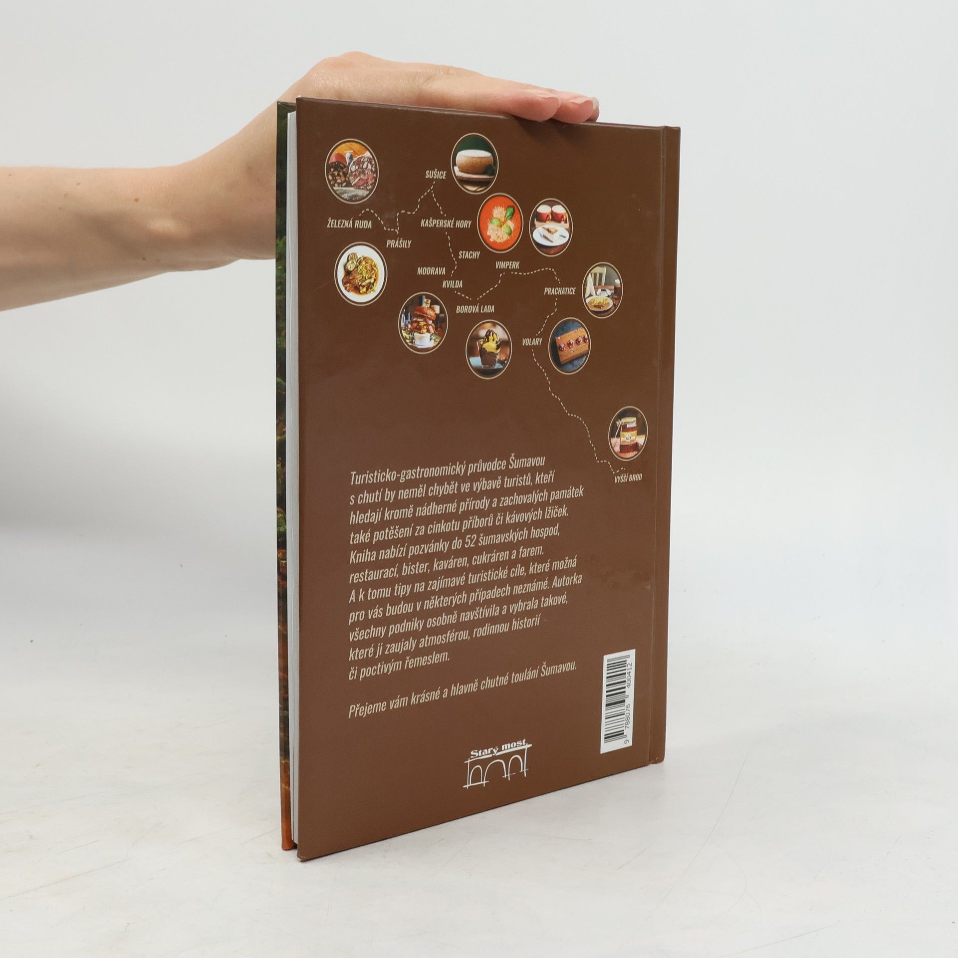 Marie Šlehoferová Šumavou s chutí: turisticko-gastronomický průvodce