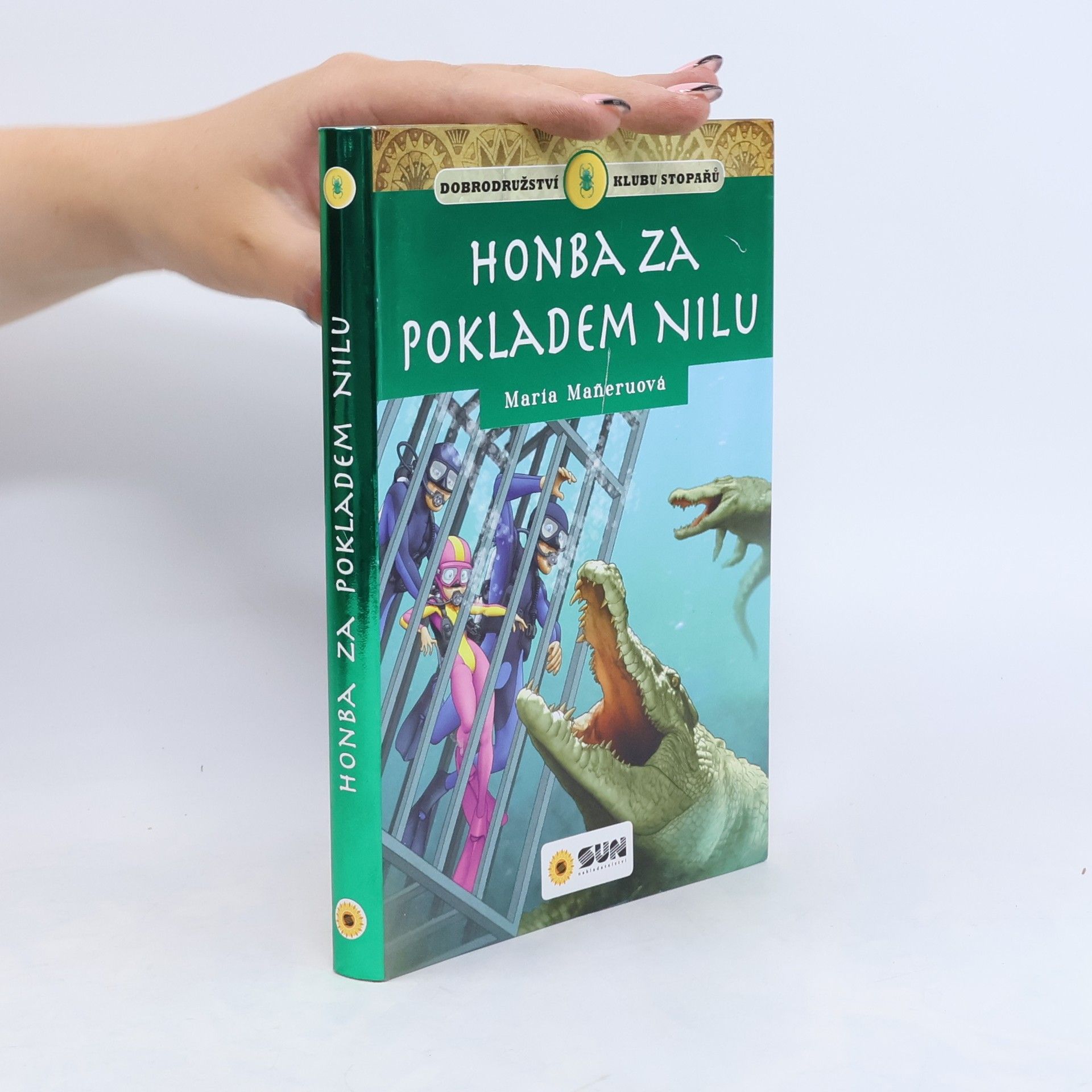 María Mañeru Honba za pokladem Nilu