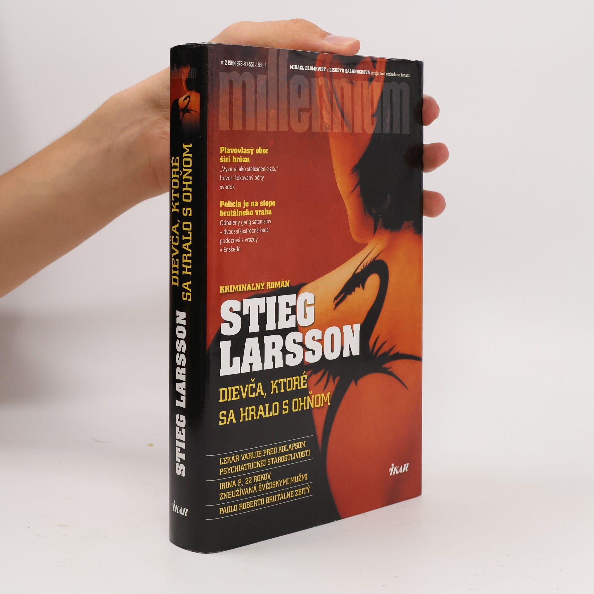 Stieg Larsson Dievča, ktoré sa hralo s ohňom