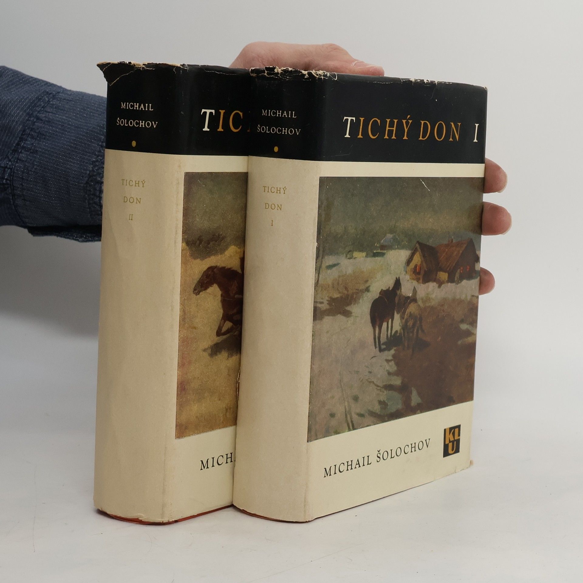 Michail Aleksandrovič Šolochov Tichý Don. 1. a 2. díl.