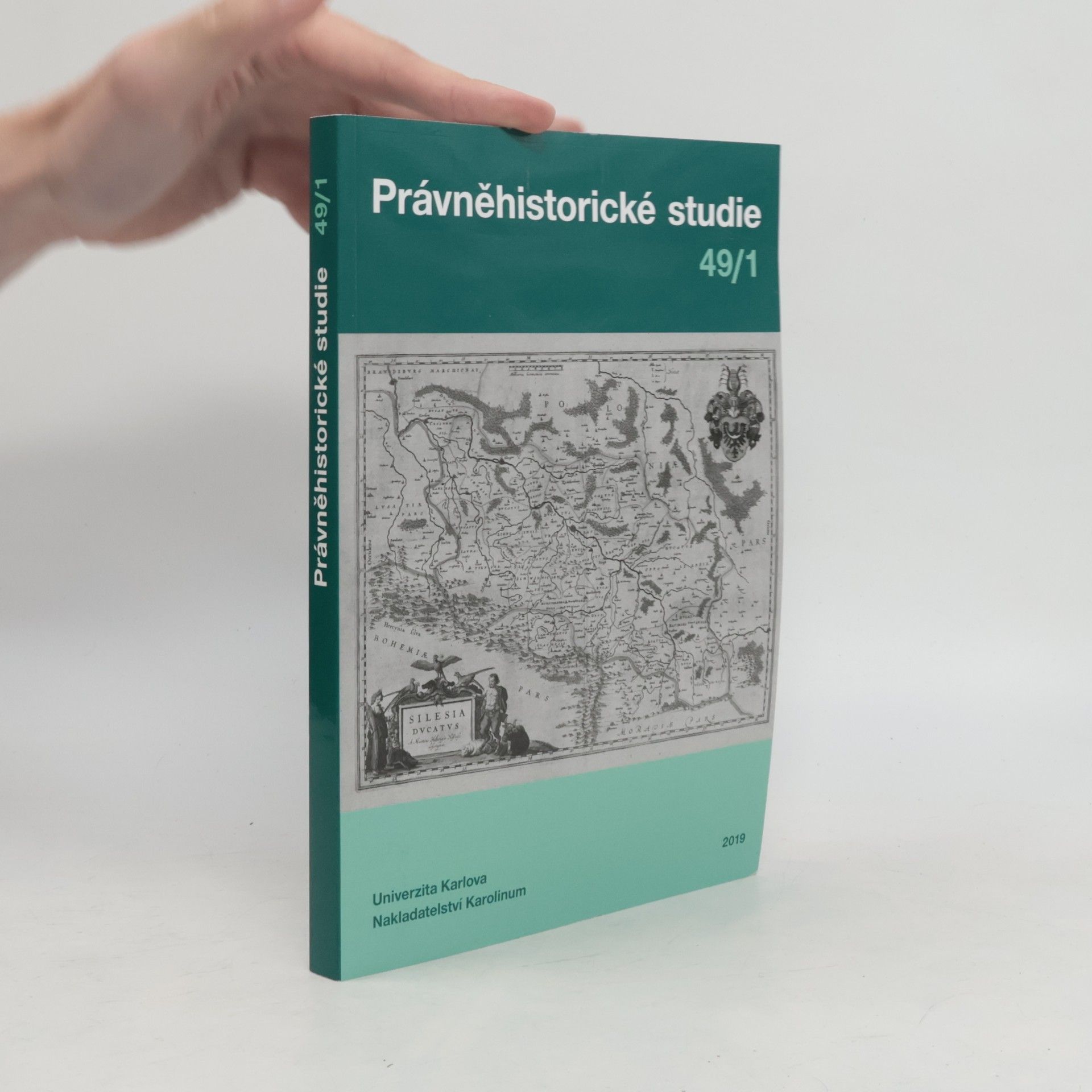 Collectif d'auteurs Právněhistorické studie 49/1