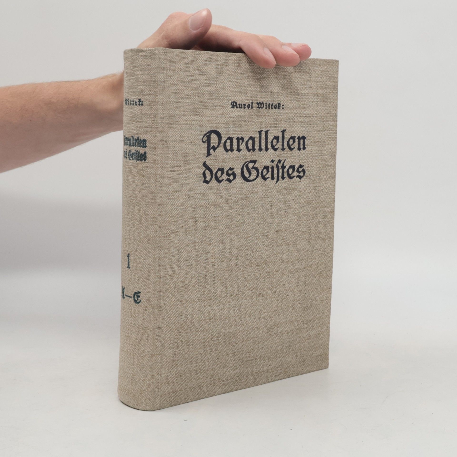 Aurel Wittek Parallelen des Geistes