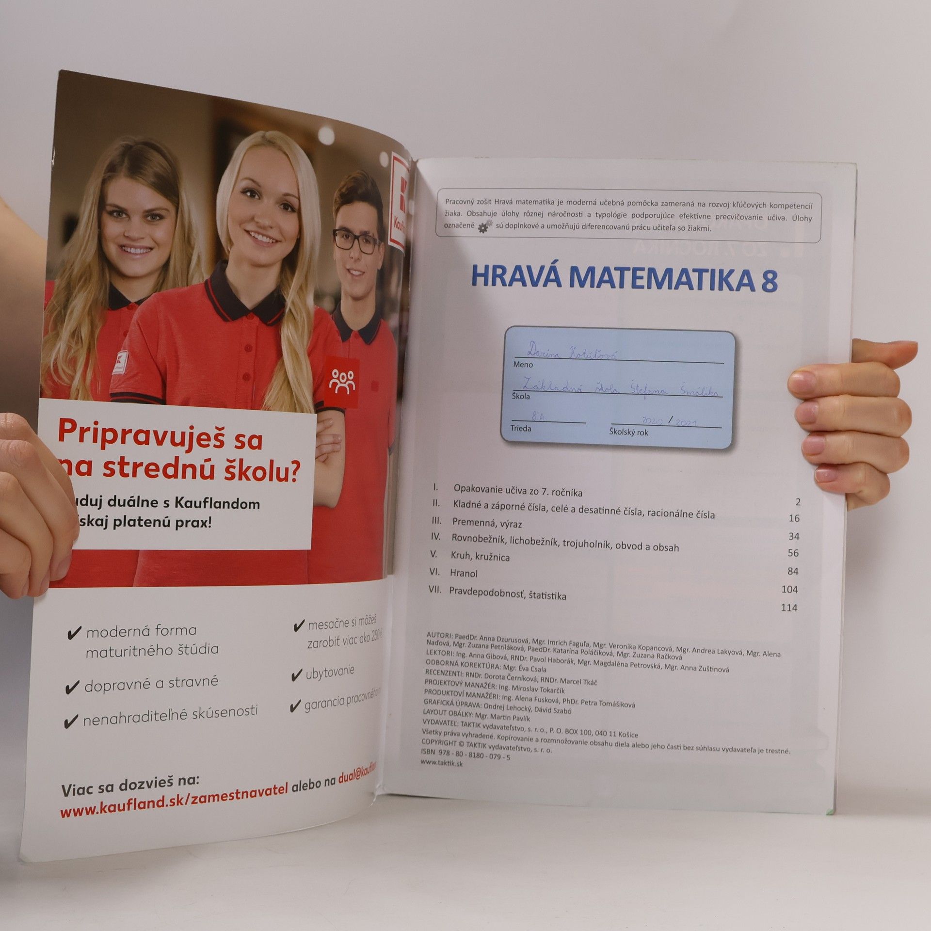 Autorenkollektiv Hravá matematika 8