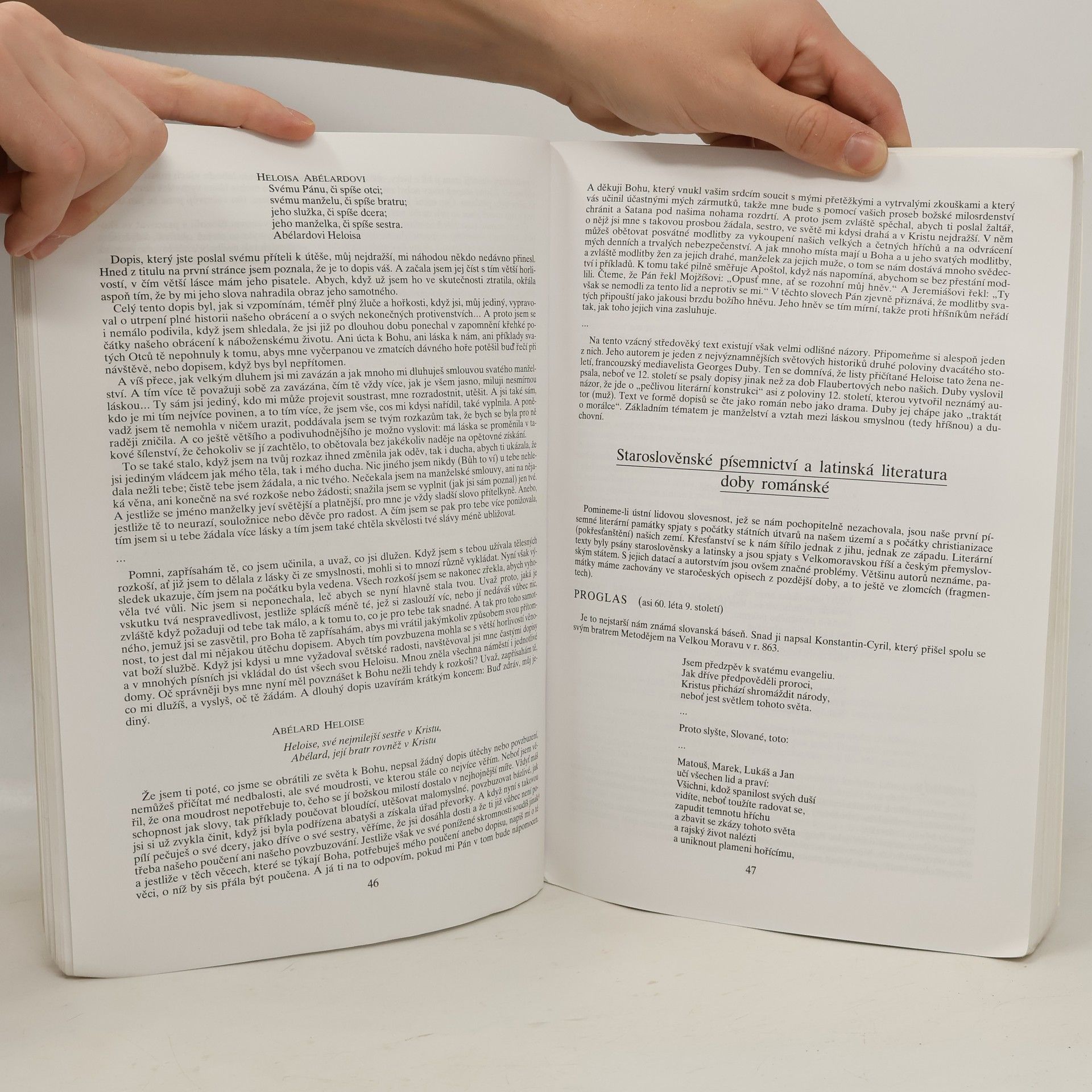 Bohuslav Hoffmann Čítanka k Přehledným dějinám literatury I.
