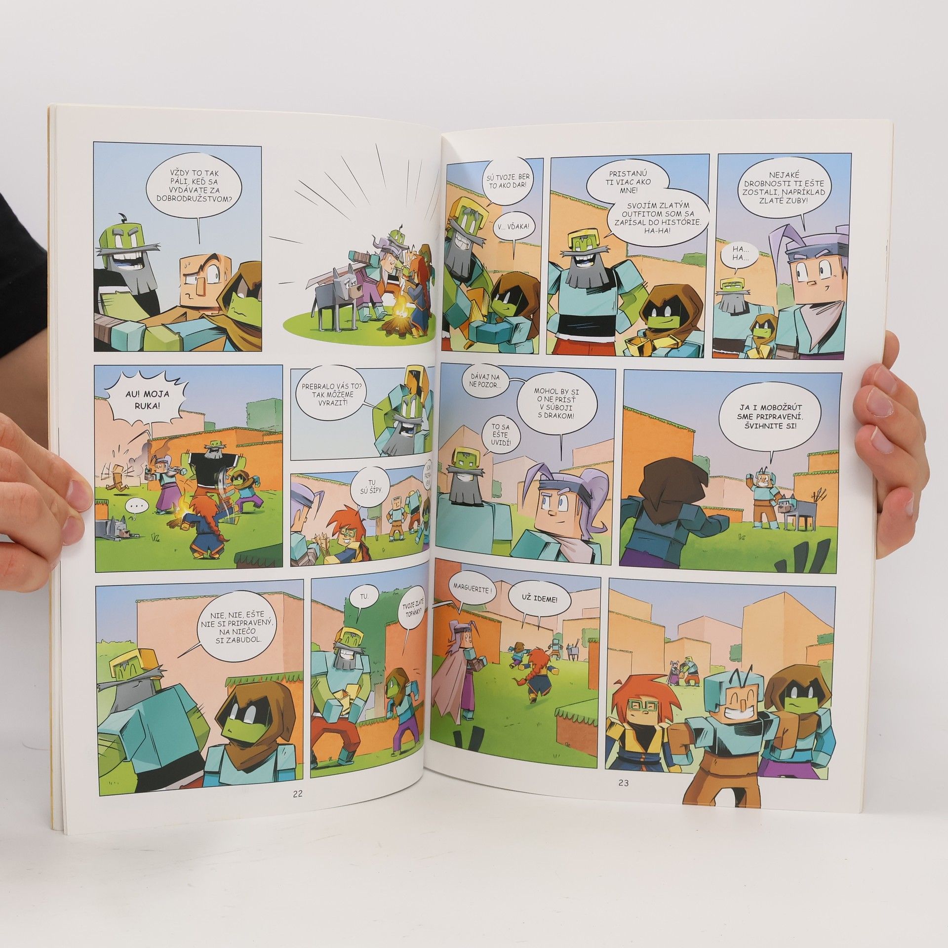 Autorenkollektiv Denník malého Minecrafťáka: komiks 4
