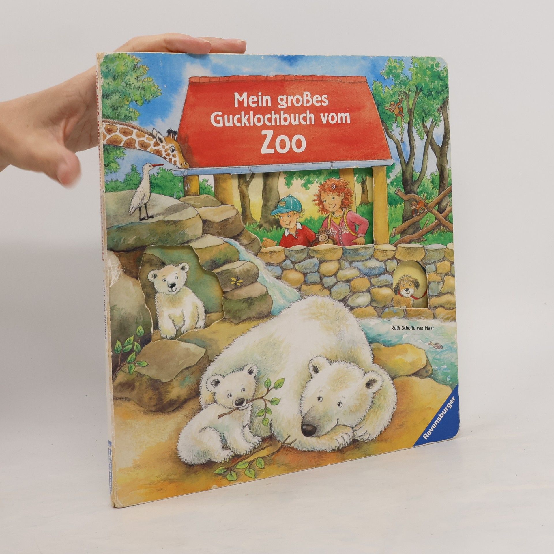 Mein großes Gucklochbuch vom Zoo