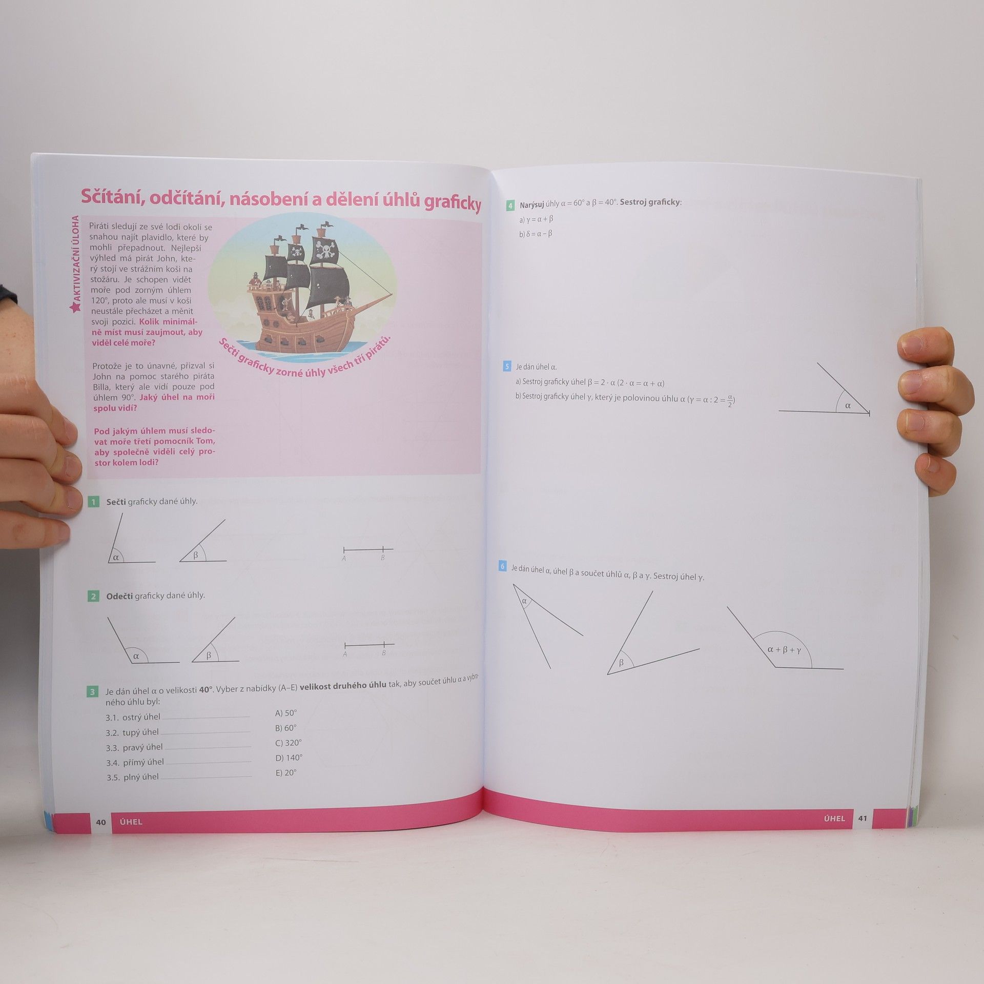 Various authors Matematika v pohodě 6 - Geometrie - pracovní sešit