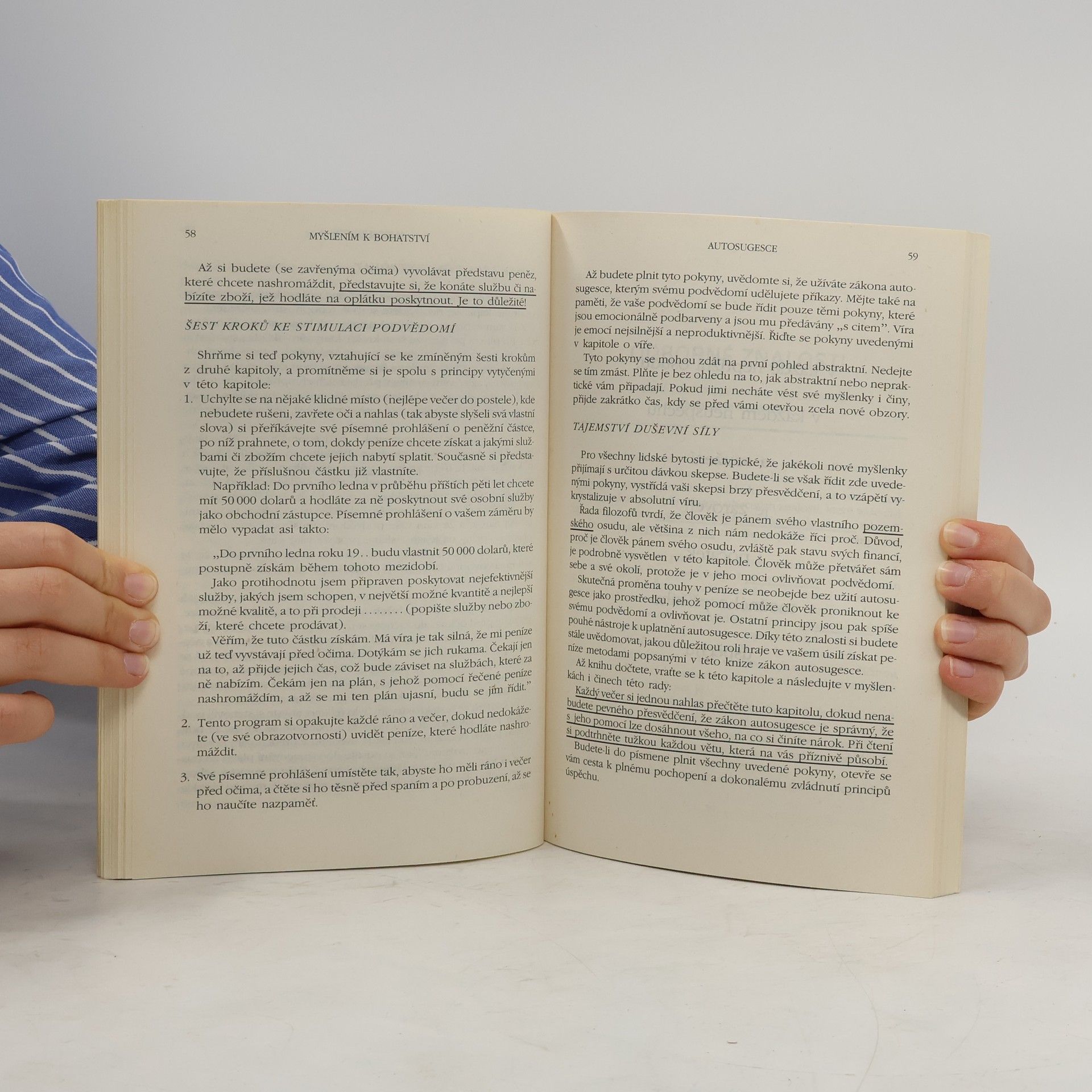 Napoleon Hill Myšlením k bohatství