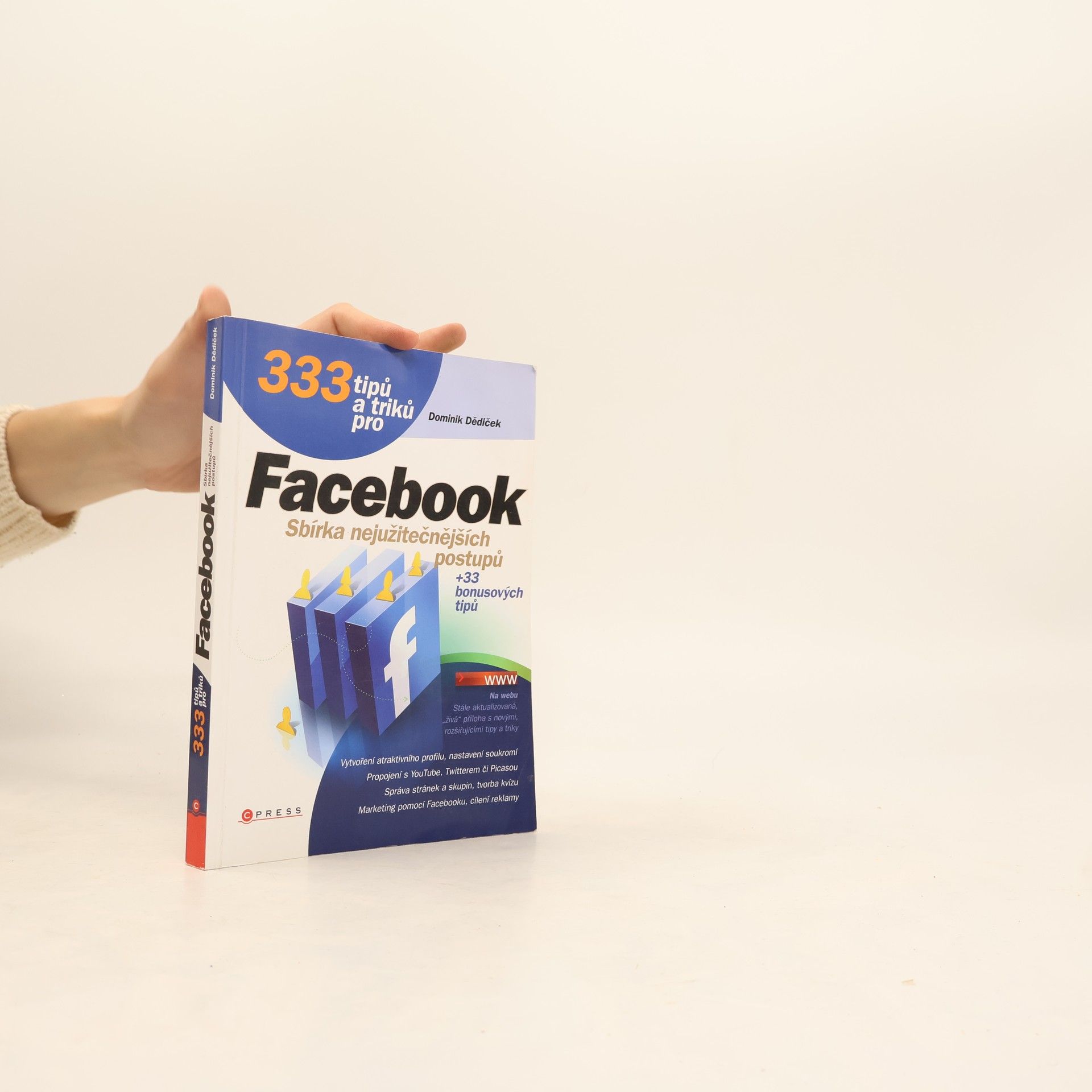 Dominik Dědiček 333 tipů a triků pro Facebook