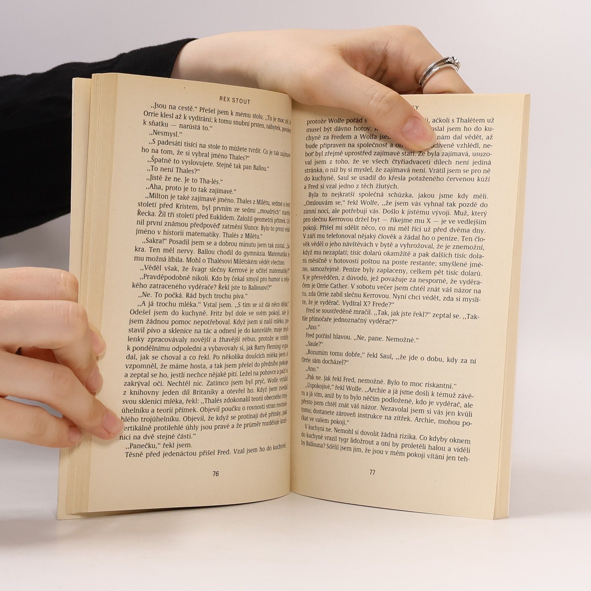Rex Stout Smrt děvky