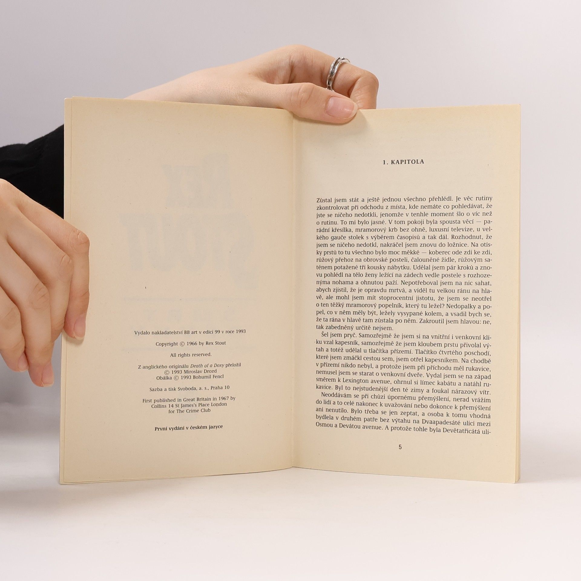 Rex Stout Smrt děvky