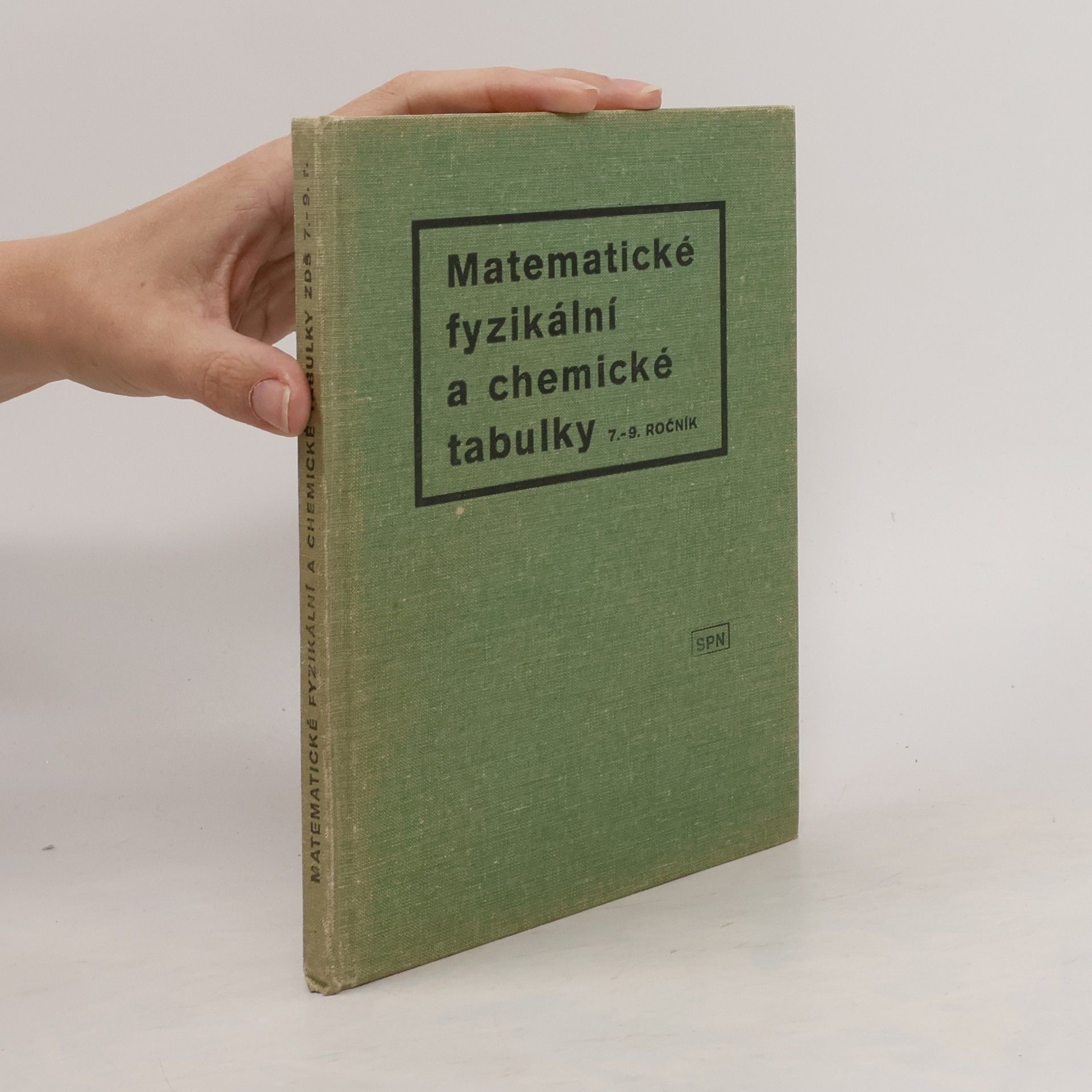 Autorenkollektiv Matematické fyzickální a chemické tabulky 7.-9. ročník