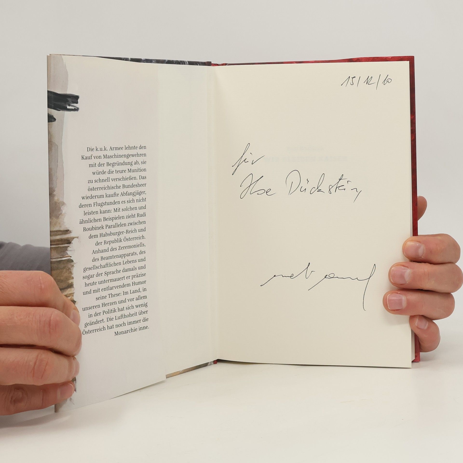 Rudolf Roubinek Wir bleiben Kaiser