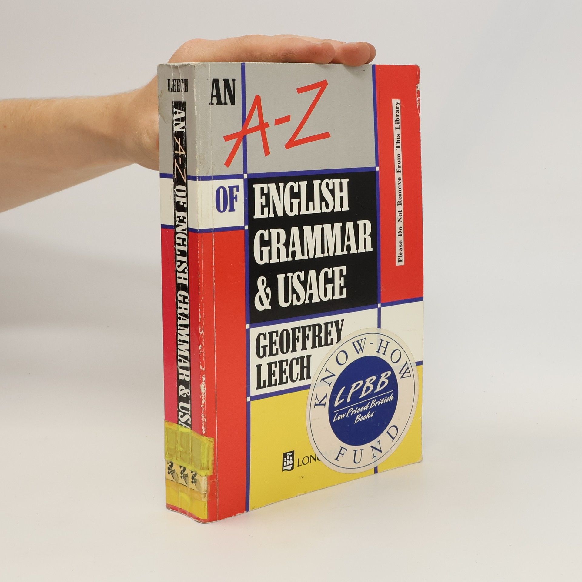 Geoffrey Leech An A-Z of English grammar and usage