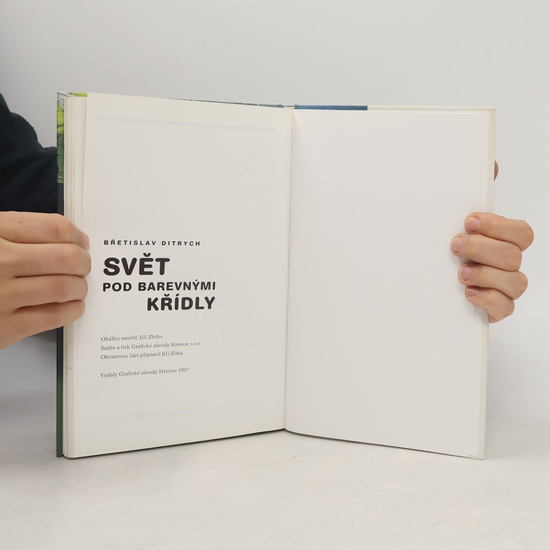 Břetislav Ditrych Svět pod barevnými křídly
