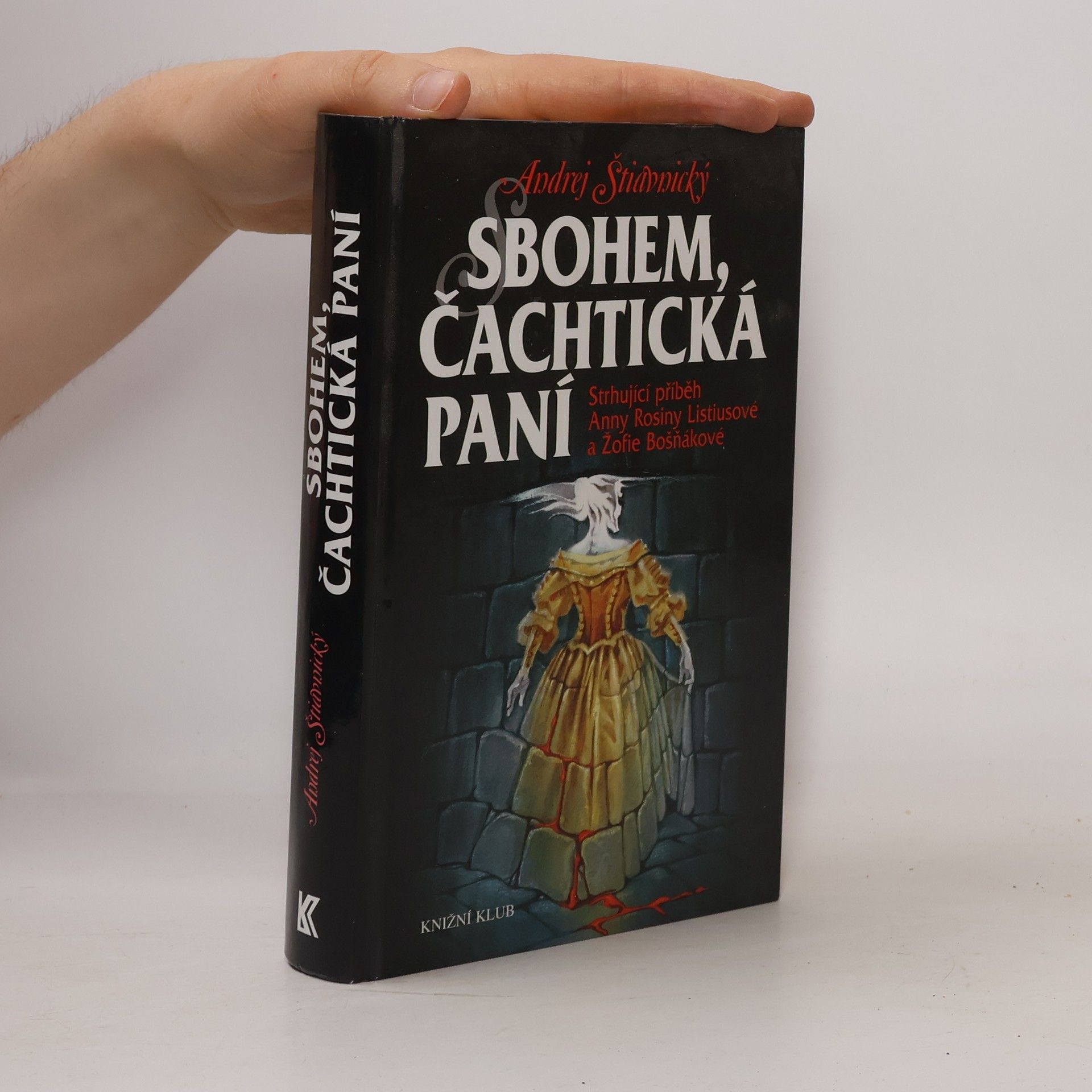 Andrej Štiavnický Sbohem, čachtická paní : strhující příběh Anny Rosiny Listiusové a Žofie Bošňákové