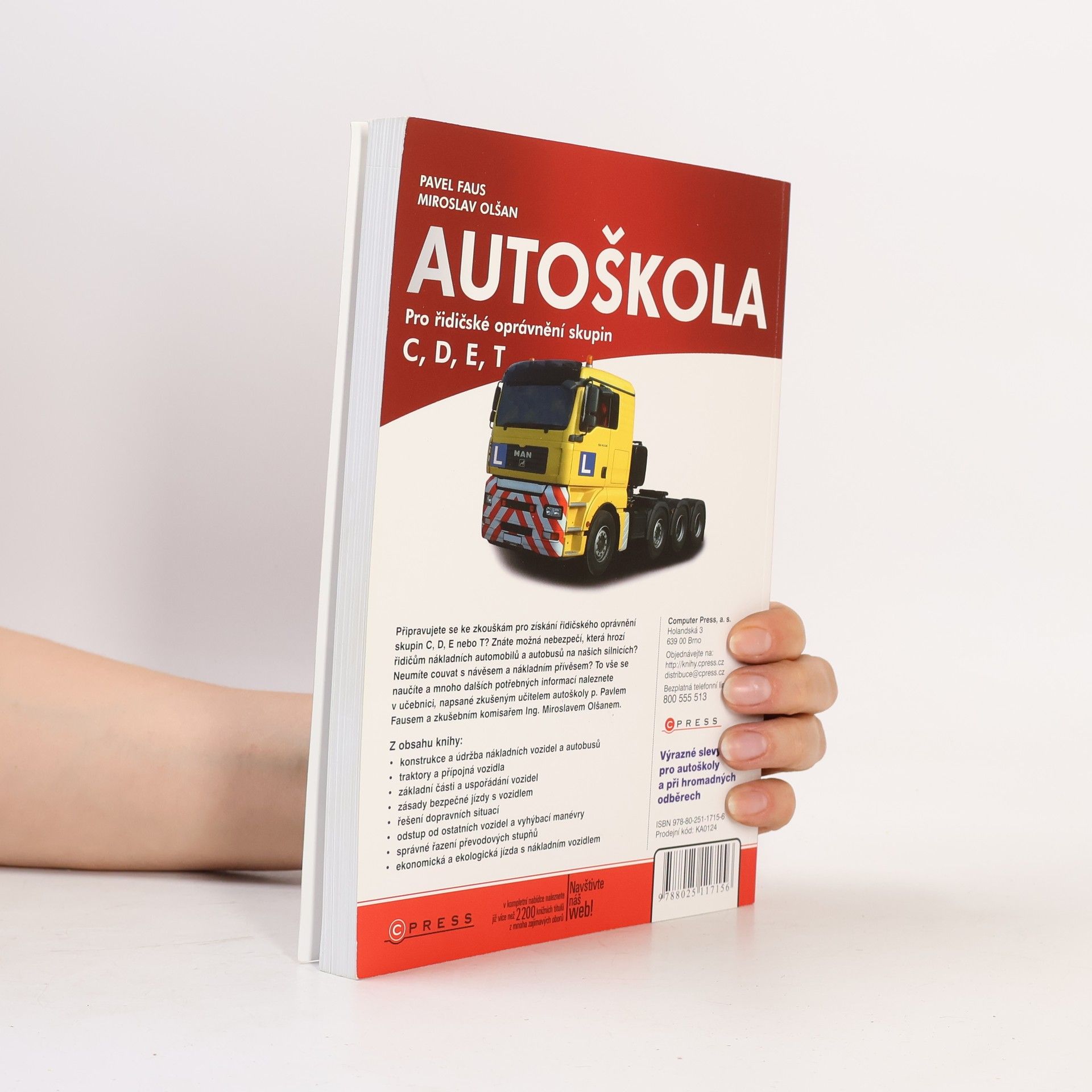 Pavel Faus Autoškola pro řidičské oprávnění skupin C, D, E, T