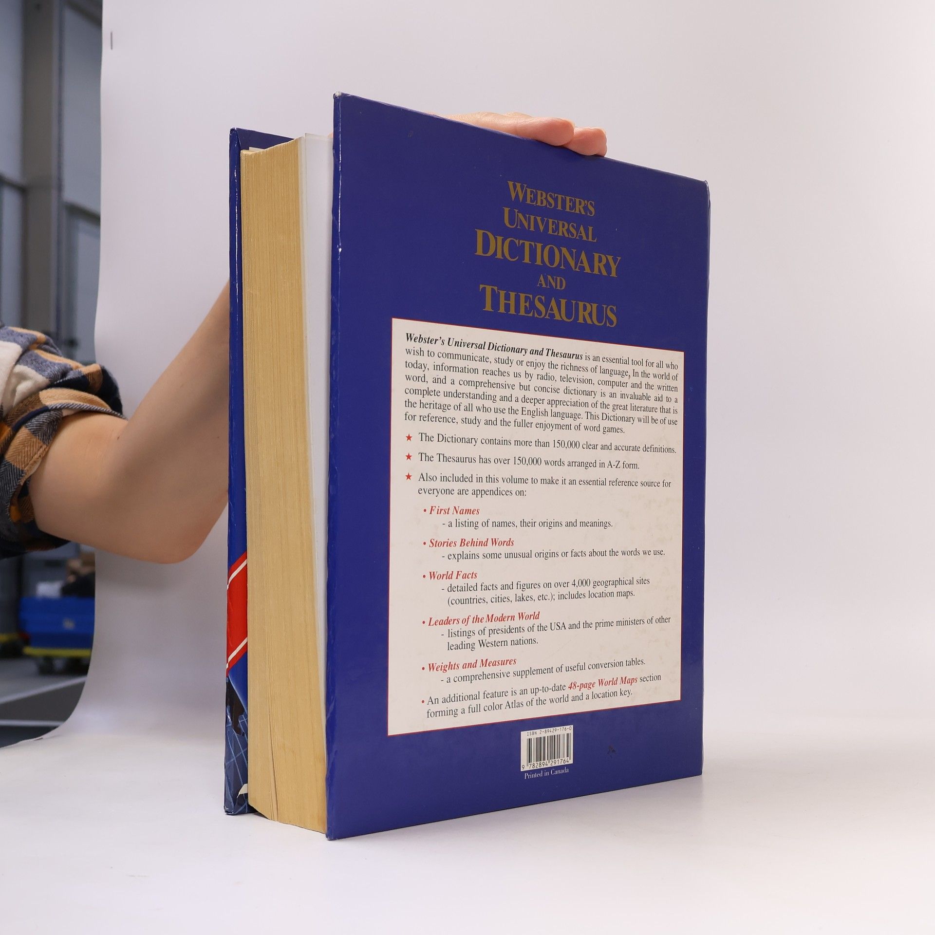 Noah Webster Webster's Universal Dictionary and Thesaurus